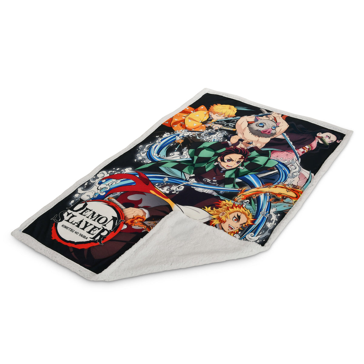 Immagine del prodotto Demon Slayer - Coperta Morbida Crew con Fodera in Pile Teddy