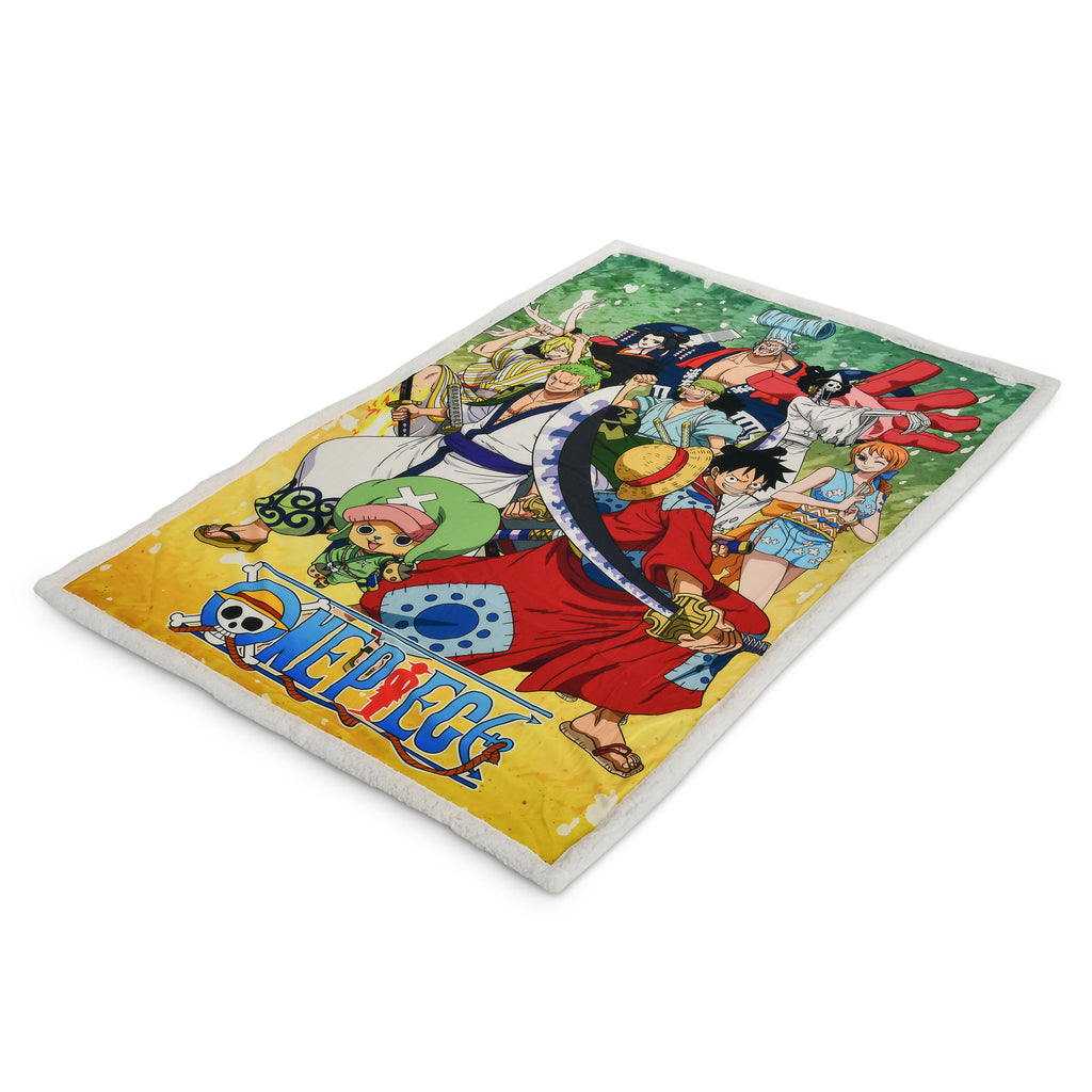 Immagine del prodotto One Piece - Coperta di Gruppo Morbida con Fodera in Peluche Teddy