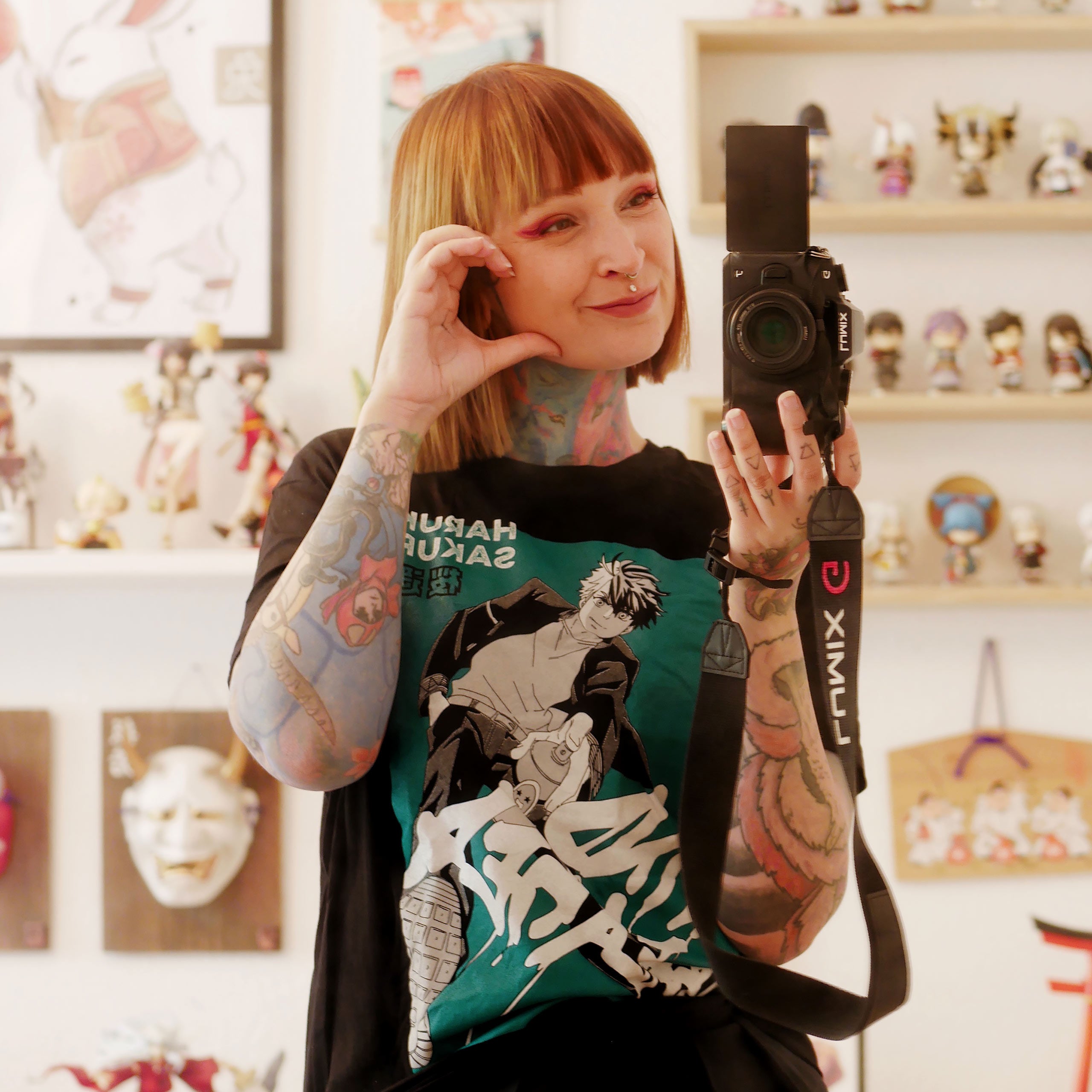 Immagine del prodotto T-shirt di Haruka Sakura per i fan di Wind Breaker