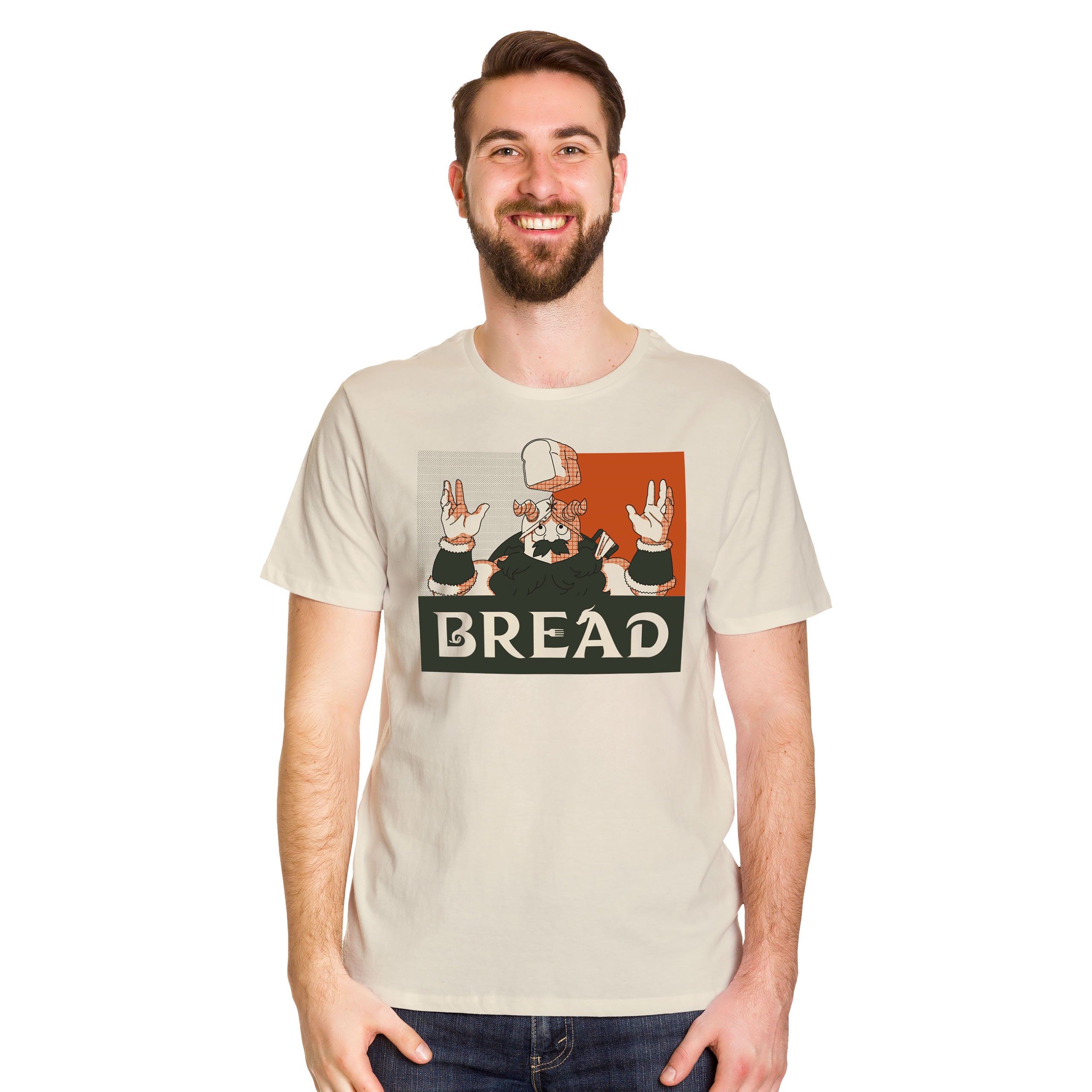Immagine del prodotto T-shirt Bread per i fan di Delicious in Dungeon