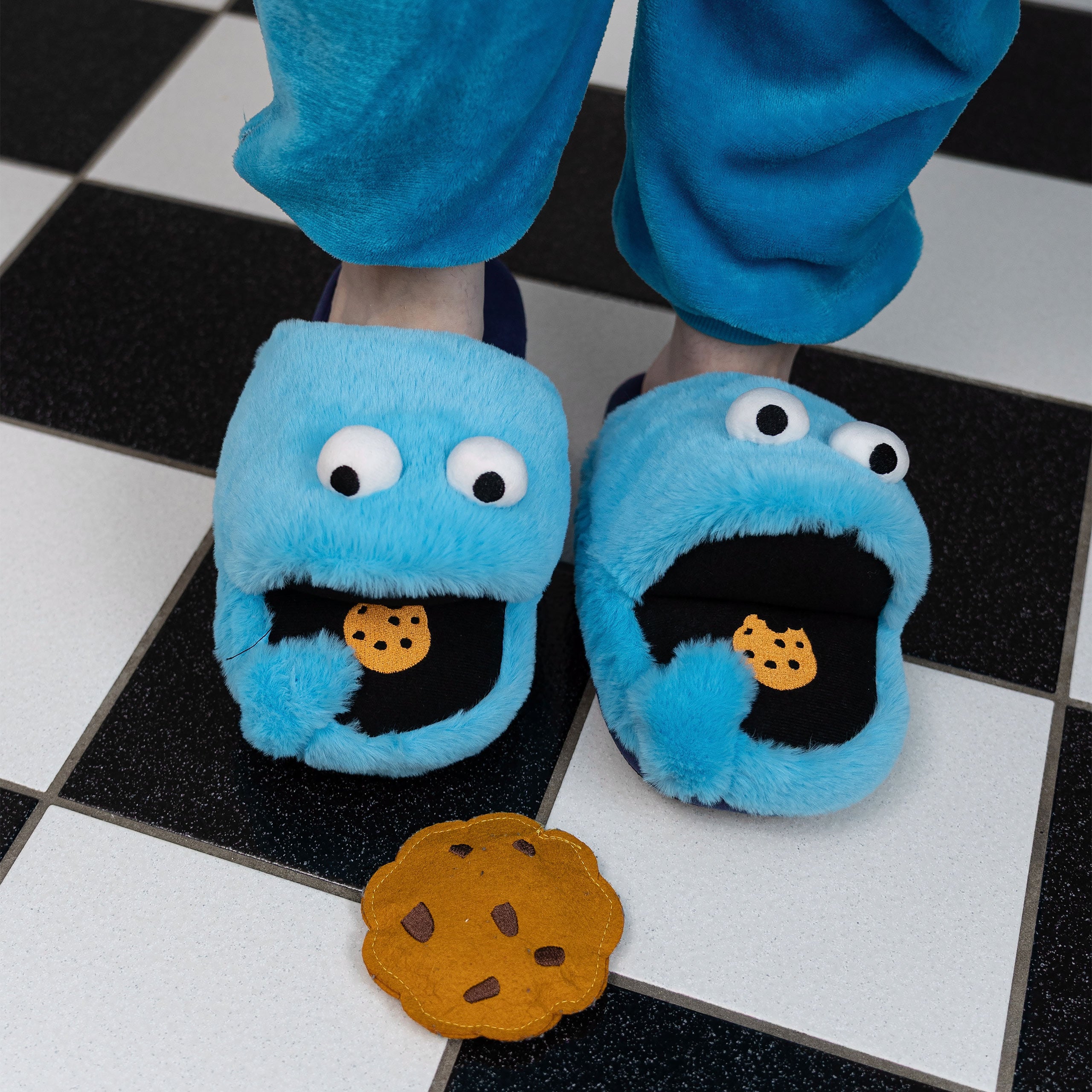 Immagine del prodotto Pantofole in Peluche Cookie Monster - Sesame Street