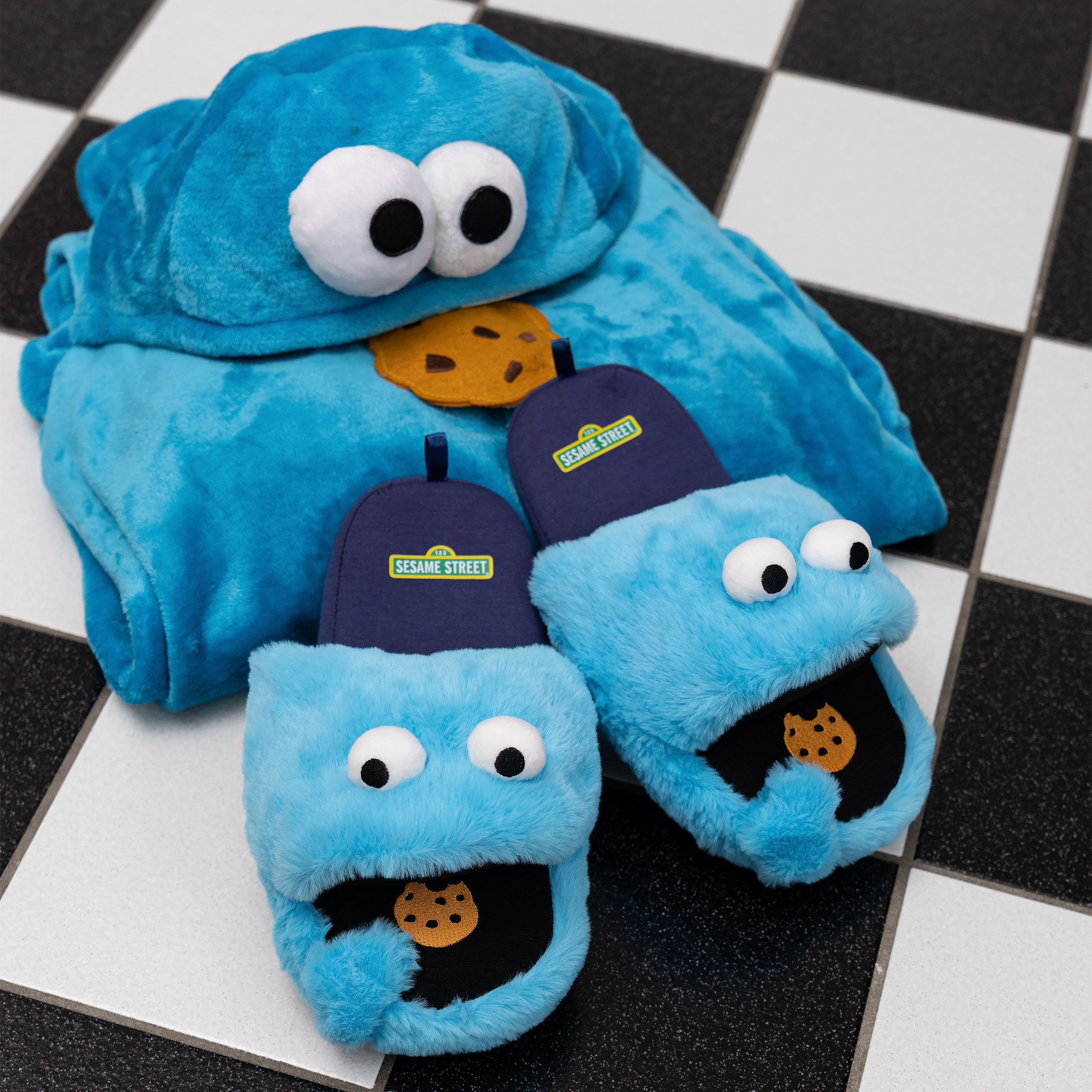 Immagine del prodotto Pantofole in Peluche Cookie Monster - Sesame Street