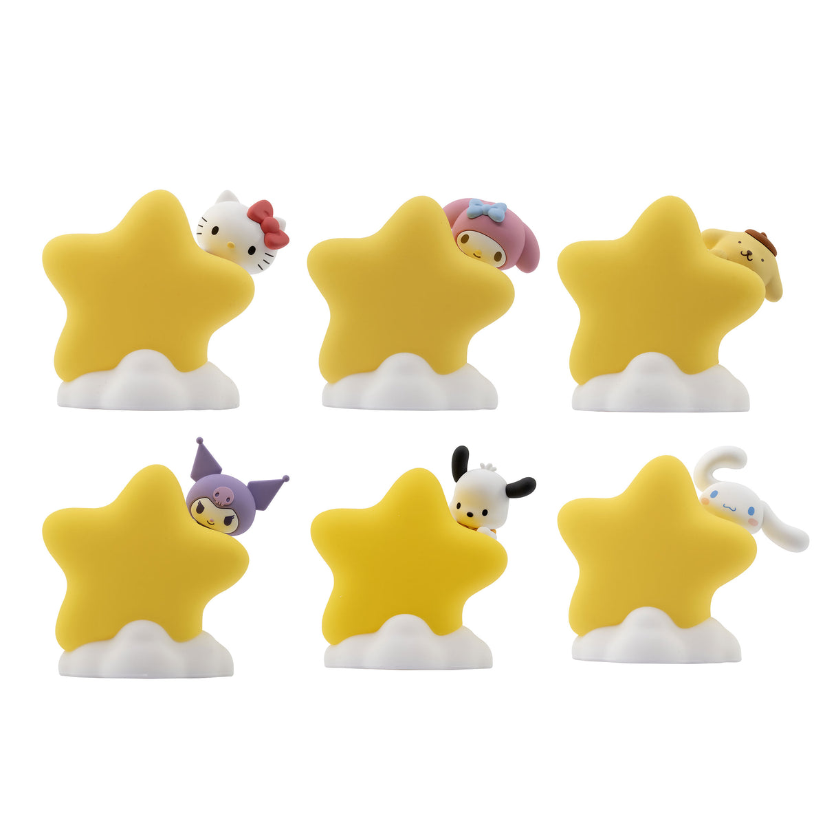 Immagine del prodotto Hello Kitty e Amici - YuMe Luce Notturna Serie Star Light Espositore da 12 Pezzi