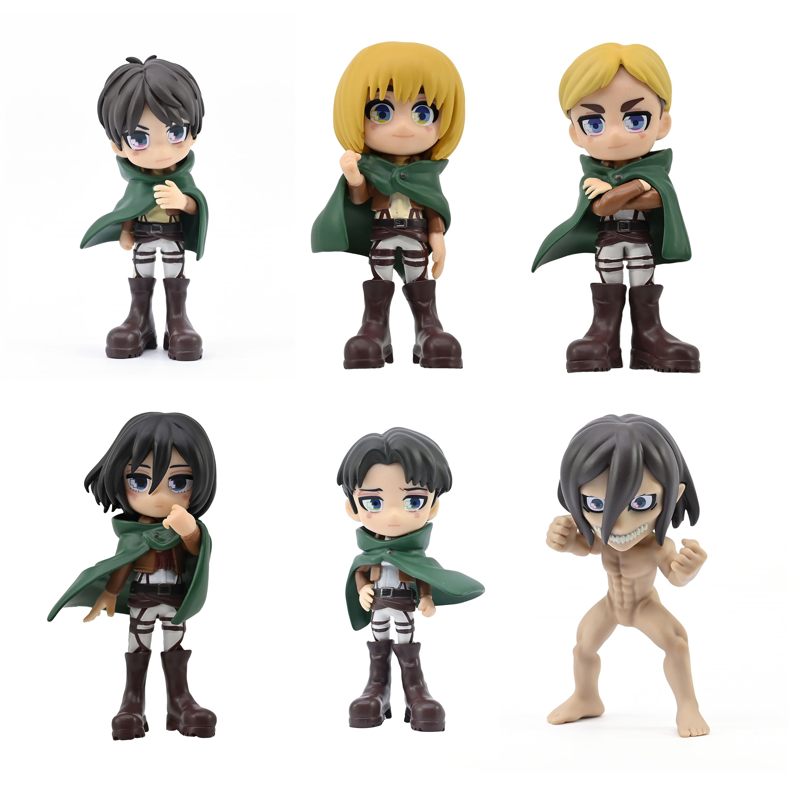 Immagine del prodotto Attack on Titan - Figura Anime YuMe Blind Box Espositore da 6 Pezzi