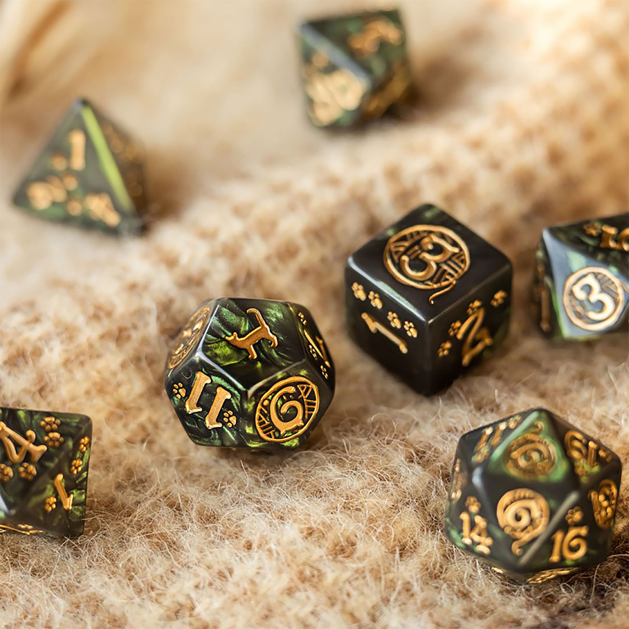 Immagine del prodotto Gatti - Set di Dadi RPG Pixel 7 pezzi