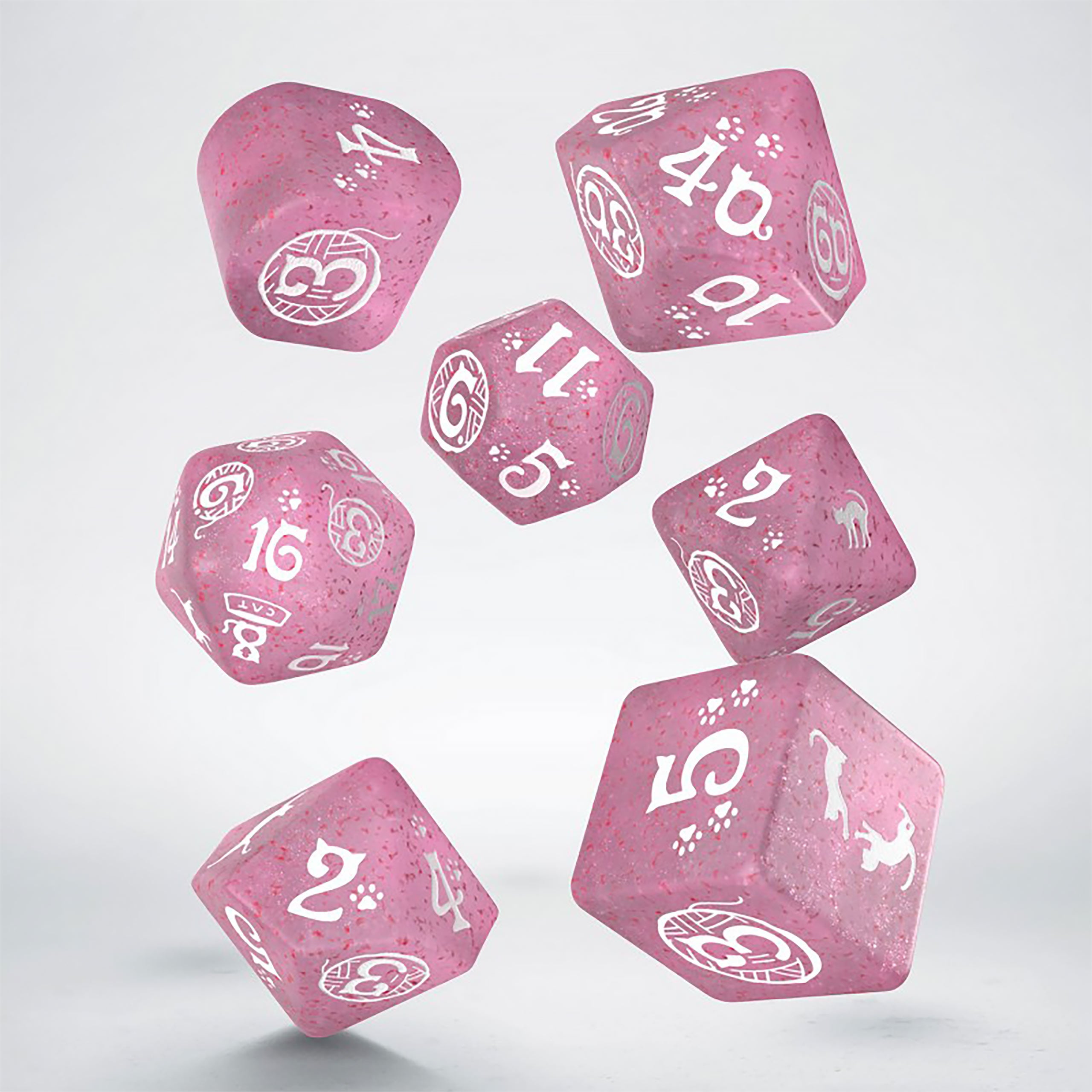 Immagine del prodotto Cats - Daisy Glitter Set di Dadi RPG 7 pezzi