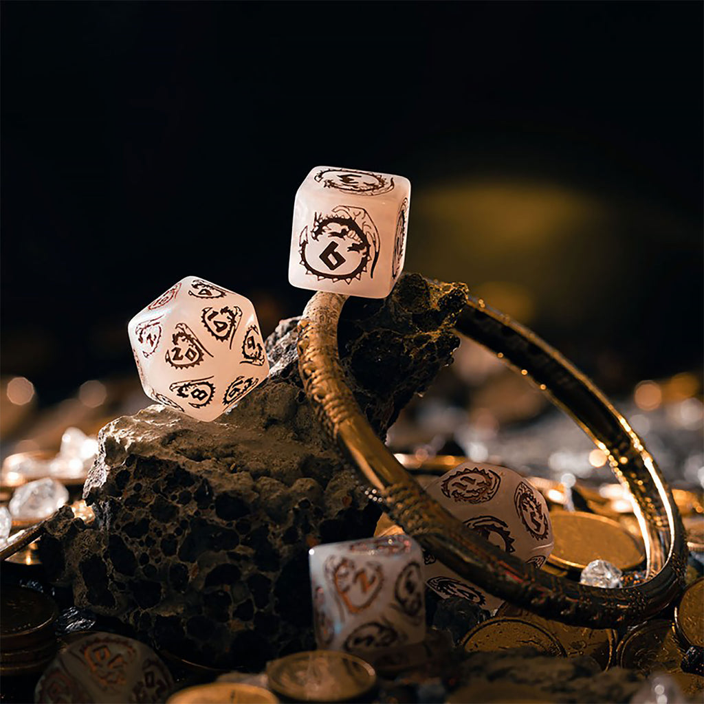 Immagine del prodotto Dragons - Set di Dadi Quartz RPG 7 pezzi