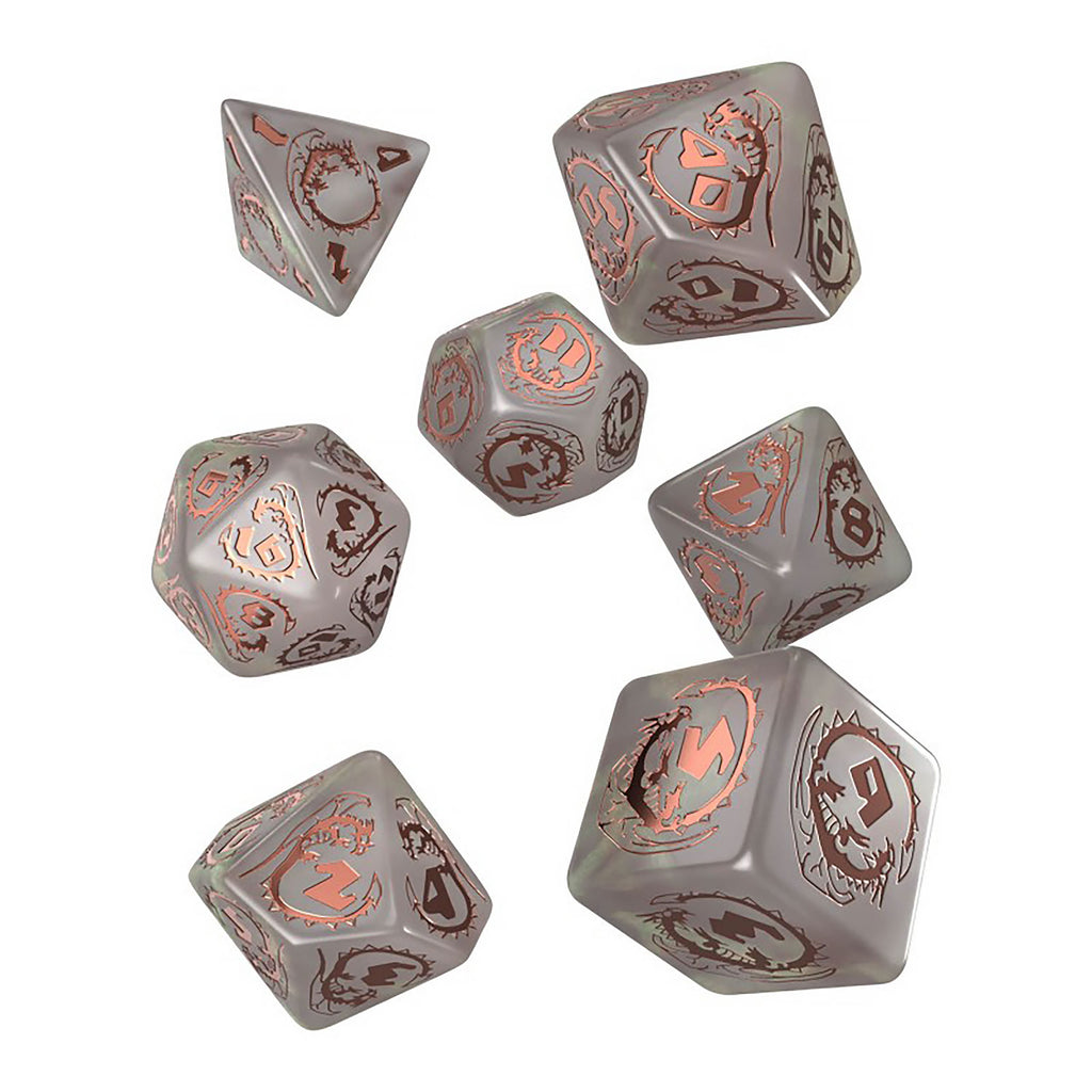 Immagine del prodotto Dragons - Set di Dadi Quartz RPG 7 pezzi