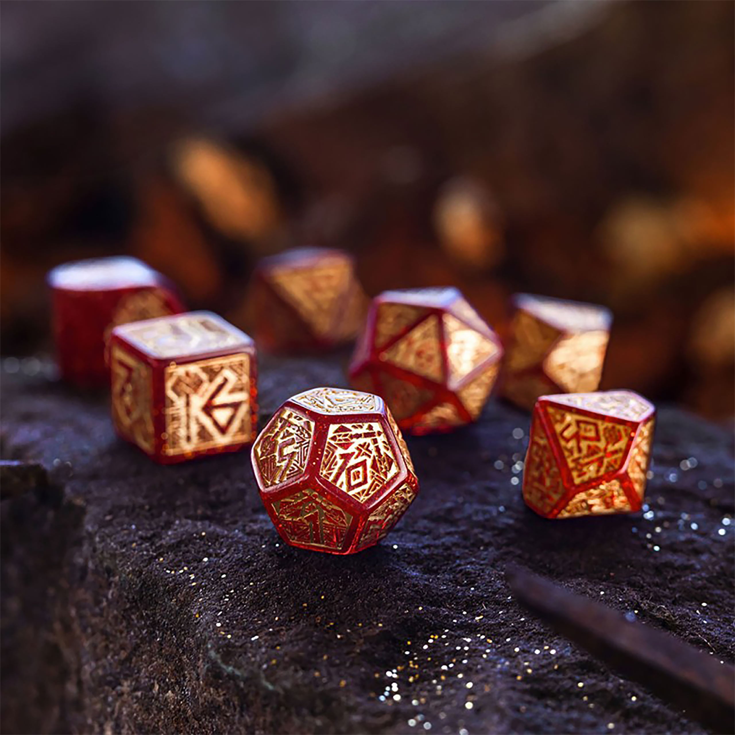 Immagine del prodotto Nani - Set di Dadi RPG Jewels 7 pezzi