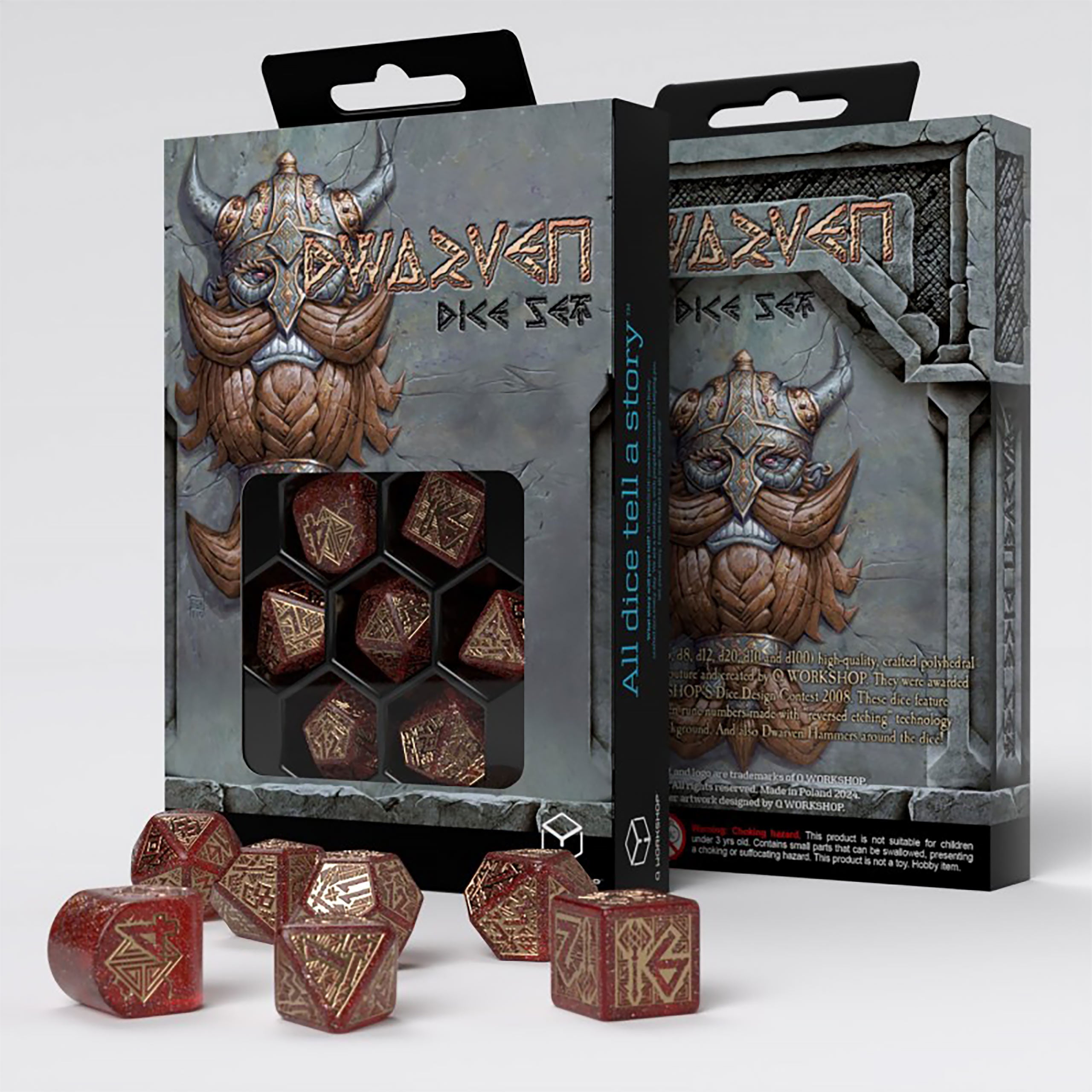 Immagine del prodotto Nani - Set di Dadi RPG Jewels 7 pezzi