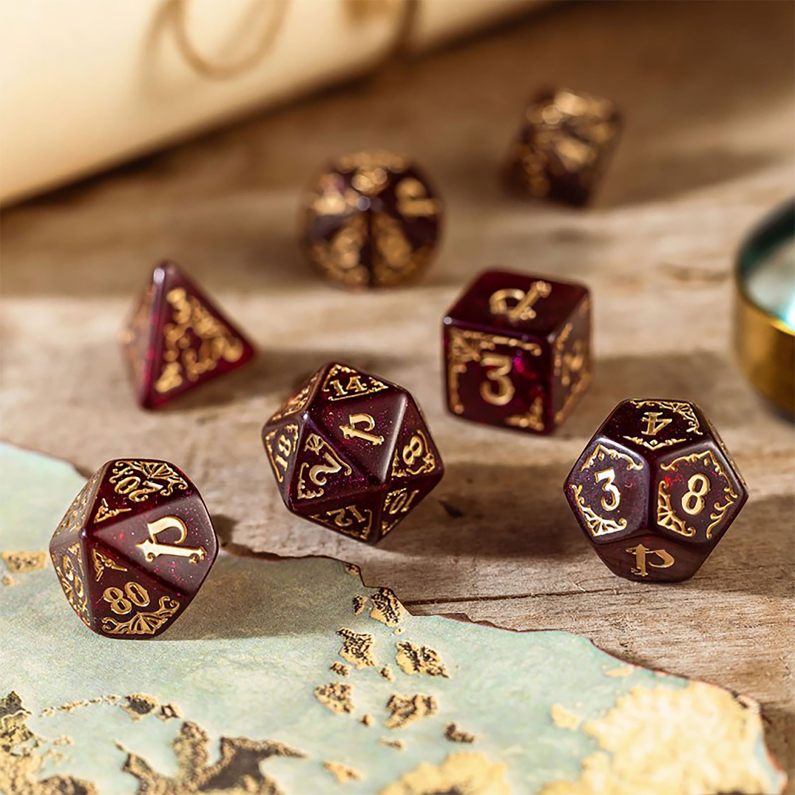 Immagine del prodotto Pathfinder - Set di Dadi Avistan 7 pezzi