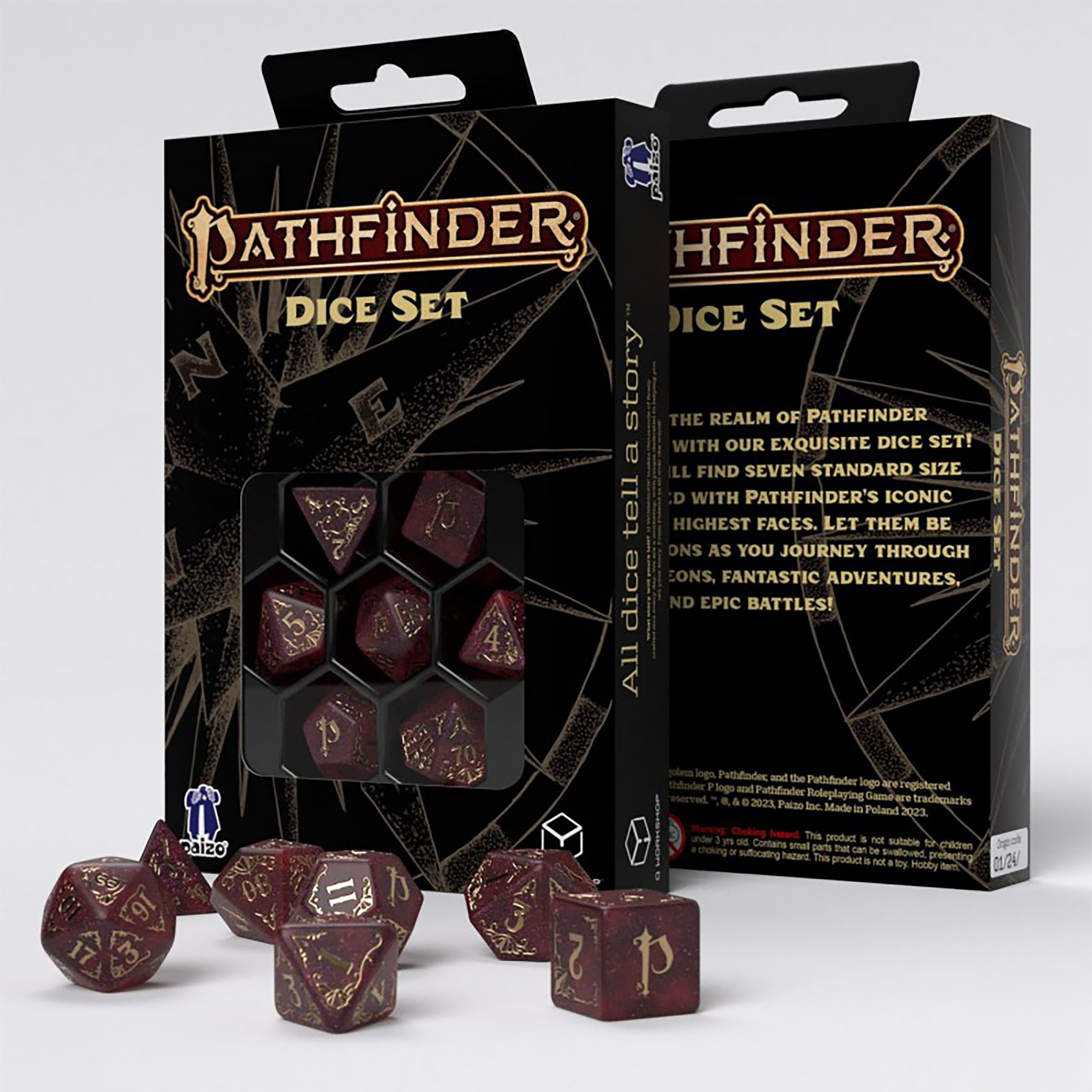 Immagine del prodotto Pathfinder - Set di Dadi Avistan 7 pezzi