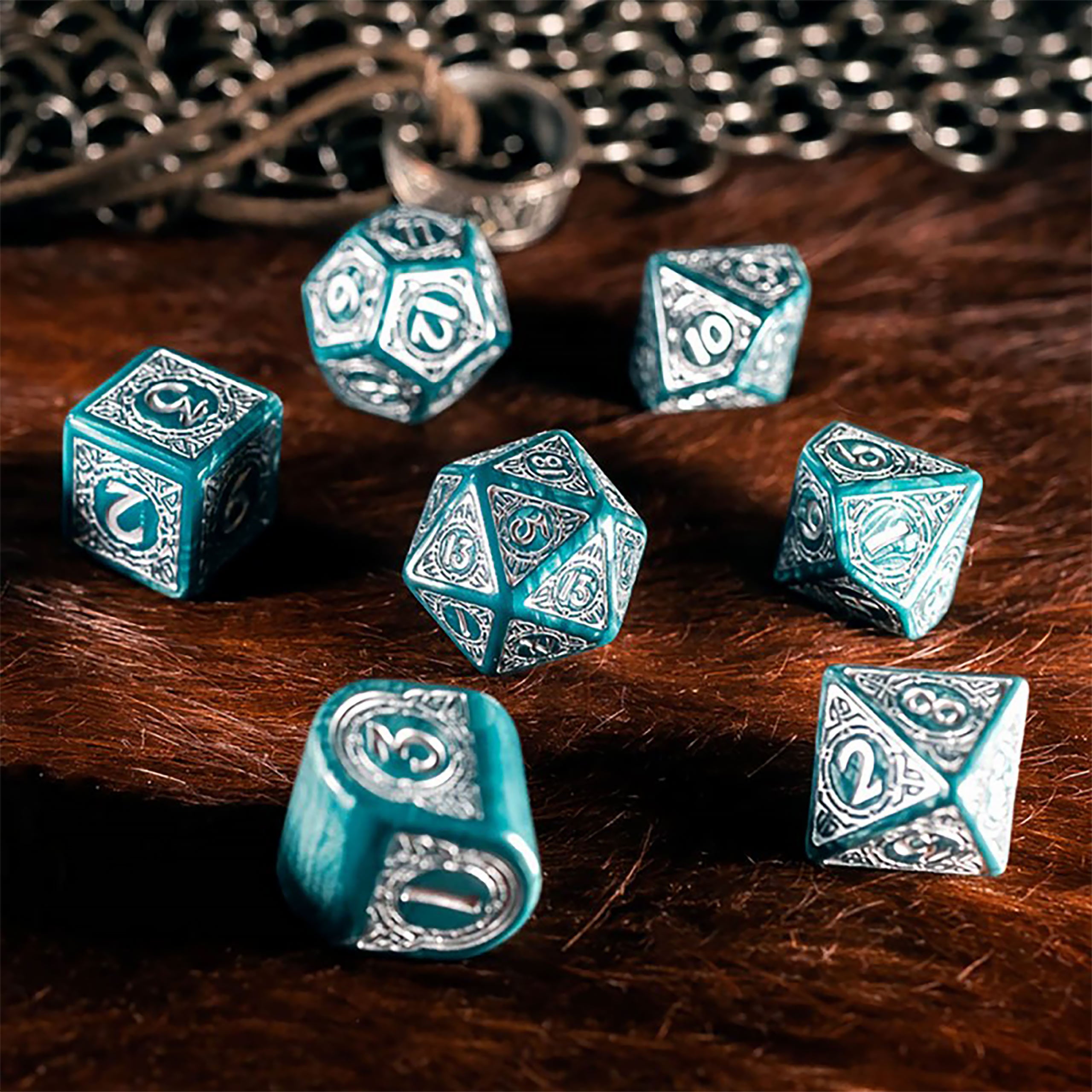 Immagine del prodotto Viking - Set di Dadi Mjolnir 7 pezzi