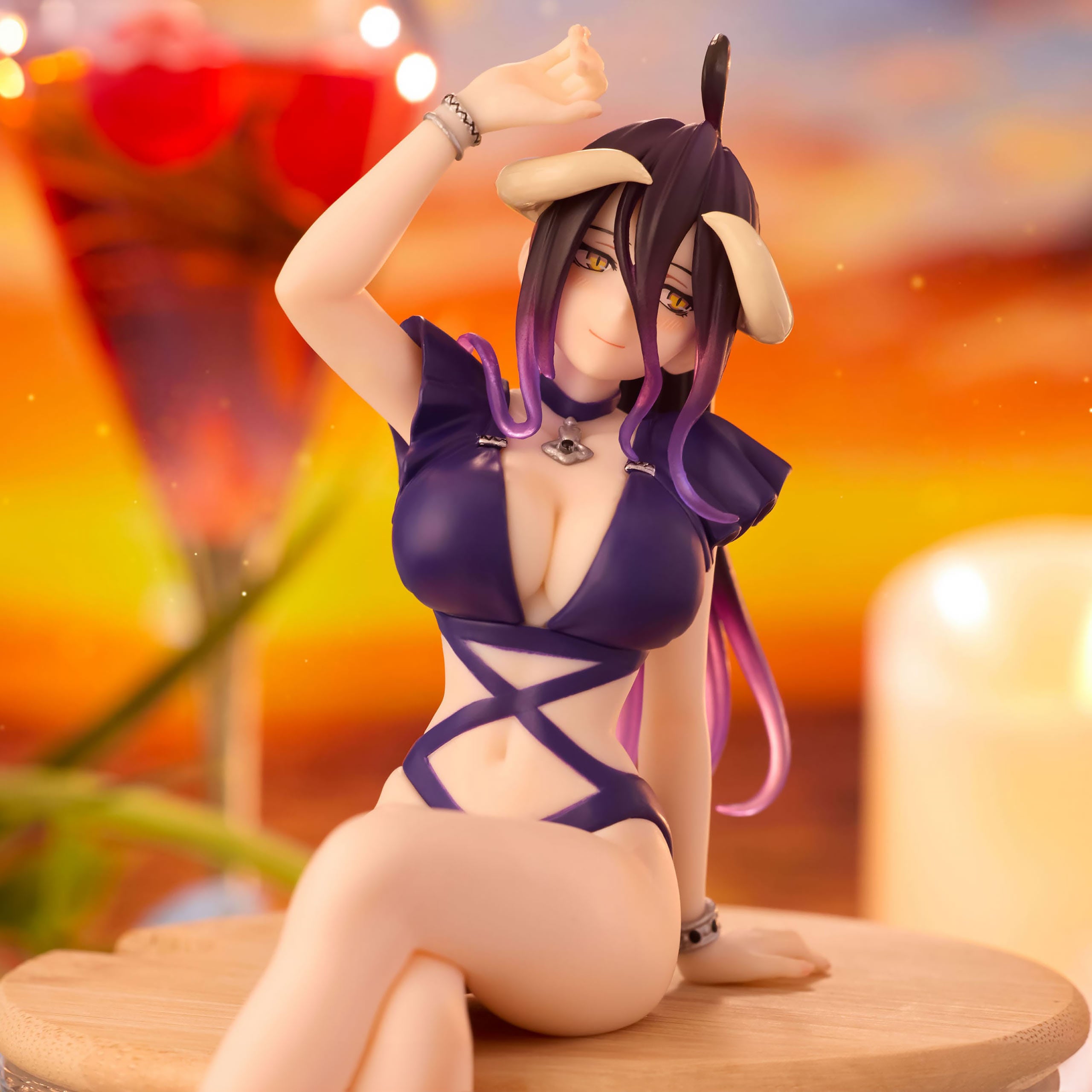 Product image Overlord - Albedo Noodle Stopper Figure Swimsuit Dark Version