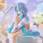 Immagine del prodotto Hatsune Miku - Miku Rabbit Ear Hood Pajama Blue Noodle Stopper Statuetta
