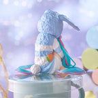 Immagine del prodotto Hatsune Miku - Miku Rabbit Ear Hood Pajama Blue Noodle Stopper Statuetta