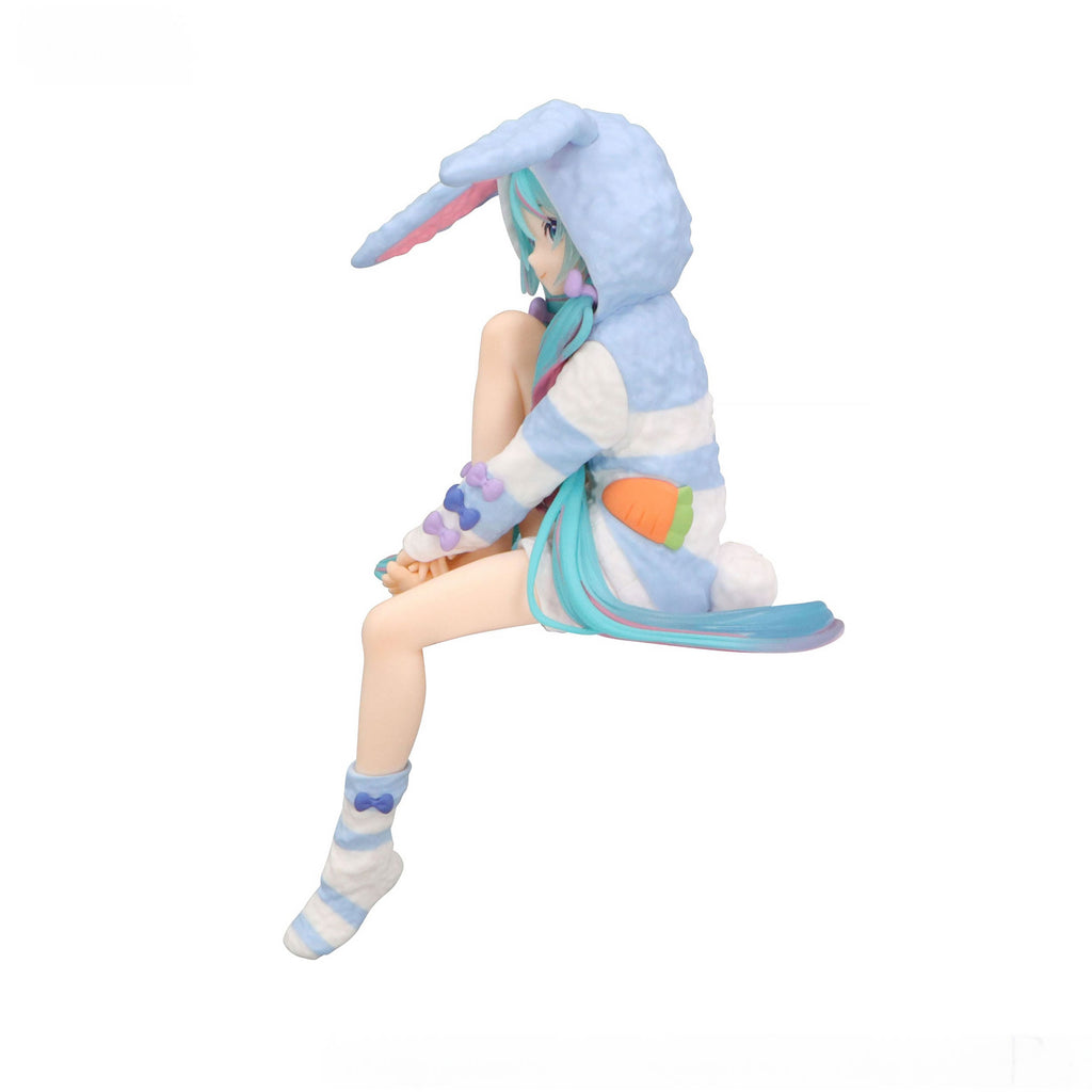 Immagine del prodotto Hatsune Miku - Miku Rabbit Ear Hood Pajama Blue Noodle Stopper Statuetta