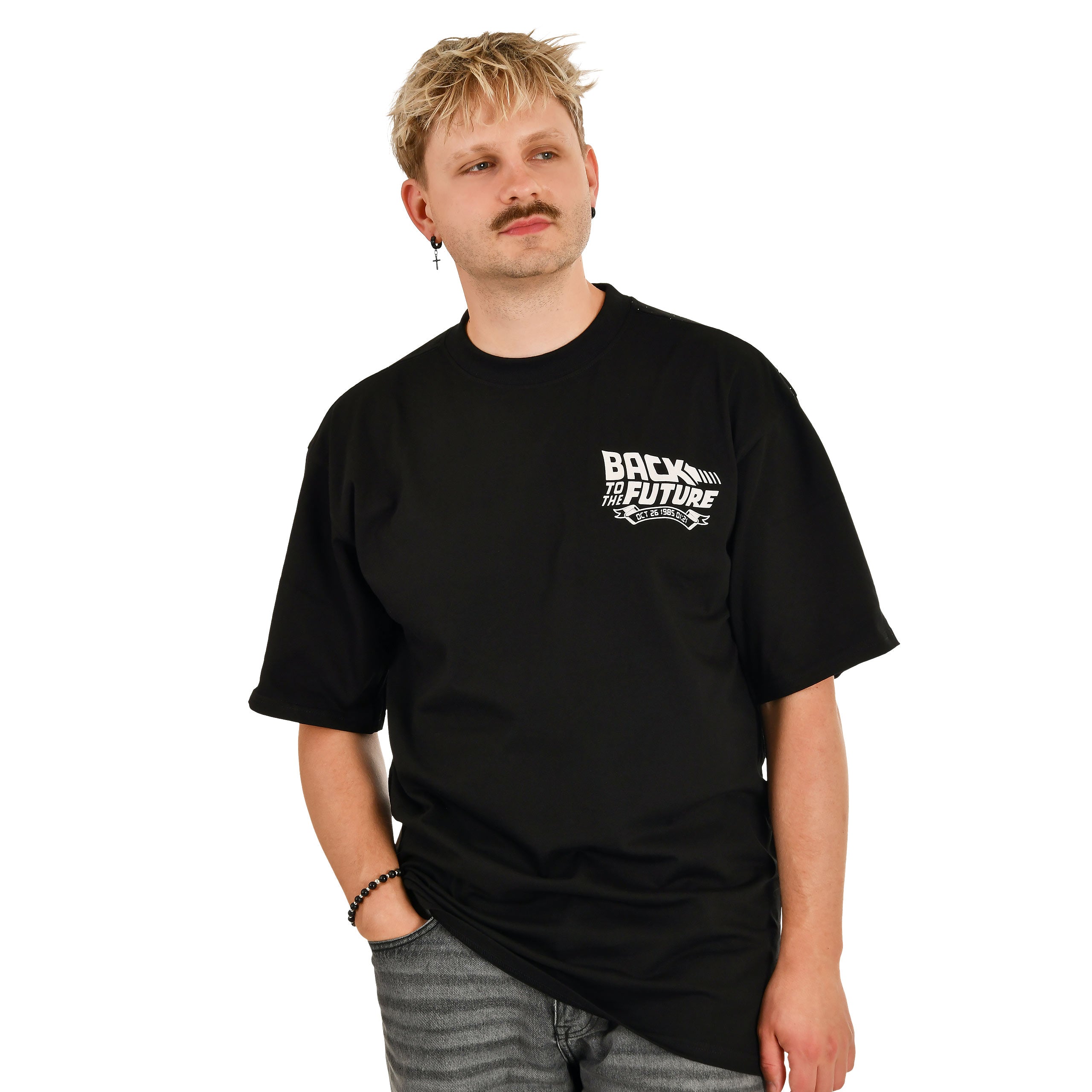 Product image Back to the Future - DeLorean Oversize T-Shirt black