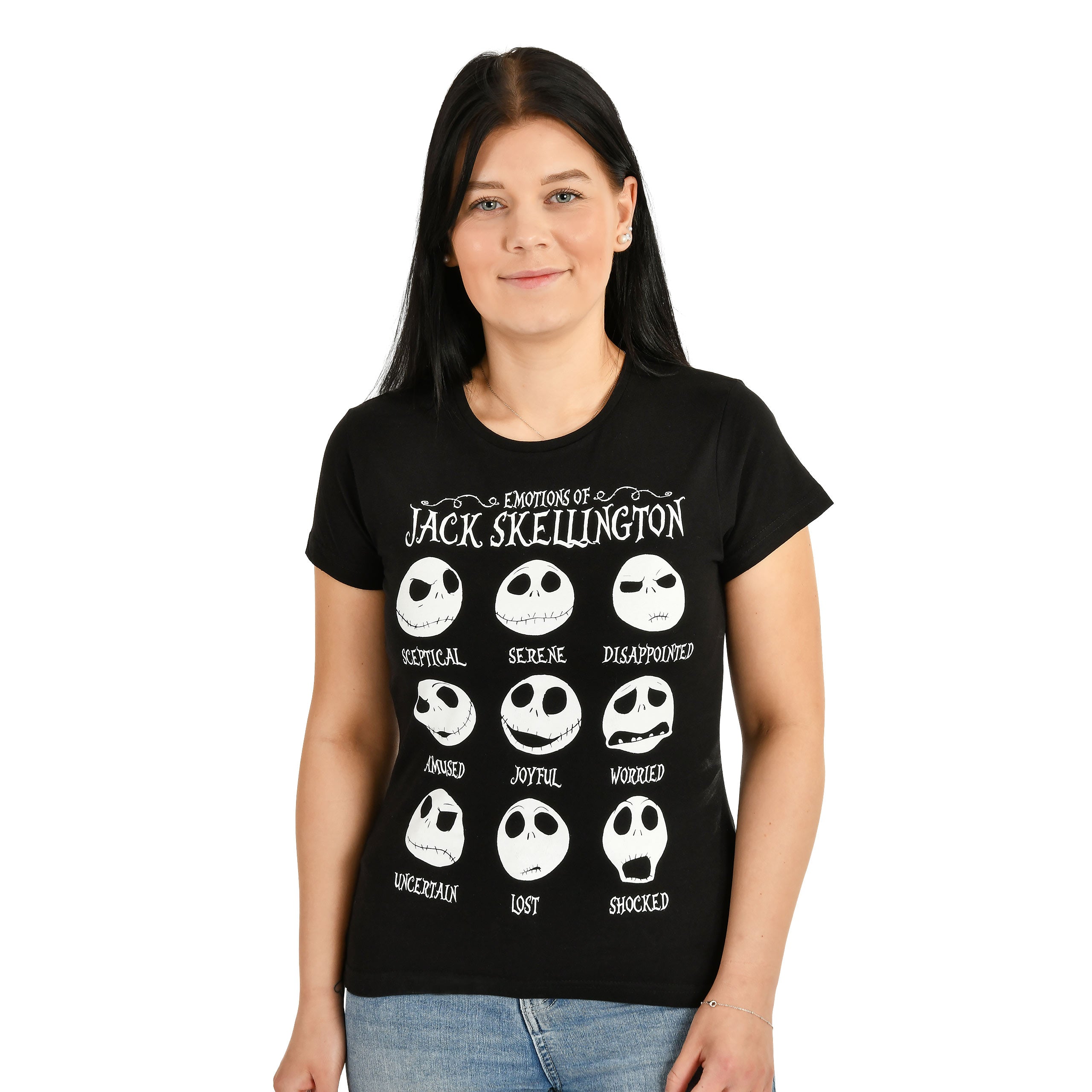 Immagine del prodotto Nightmare Before Christmas - Jack Emotions T-Shirt Donna Nera