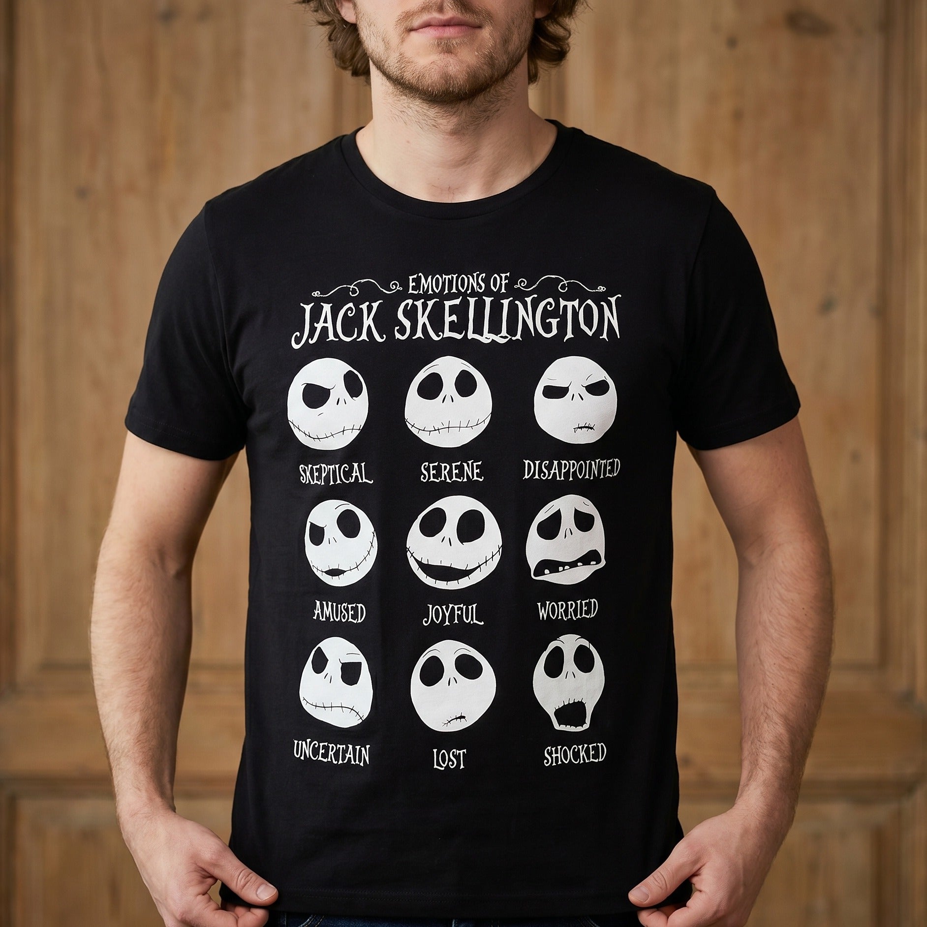 Immagine del prodotto Nightmare Before Christmas - Jack Emotions T-Shirt Donna Nera