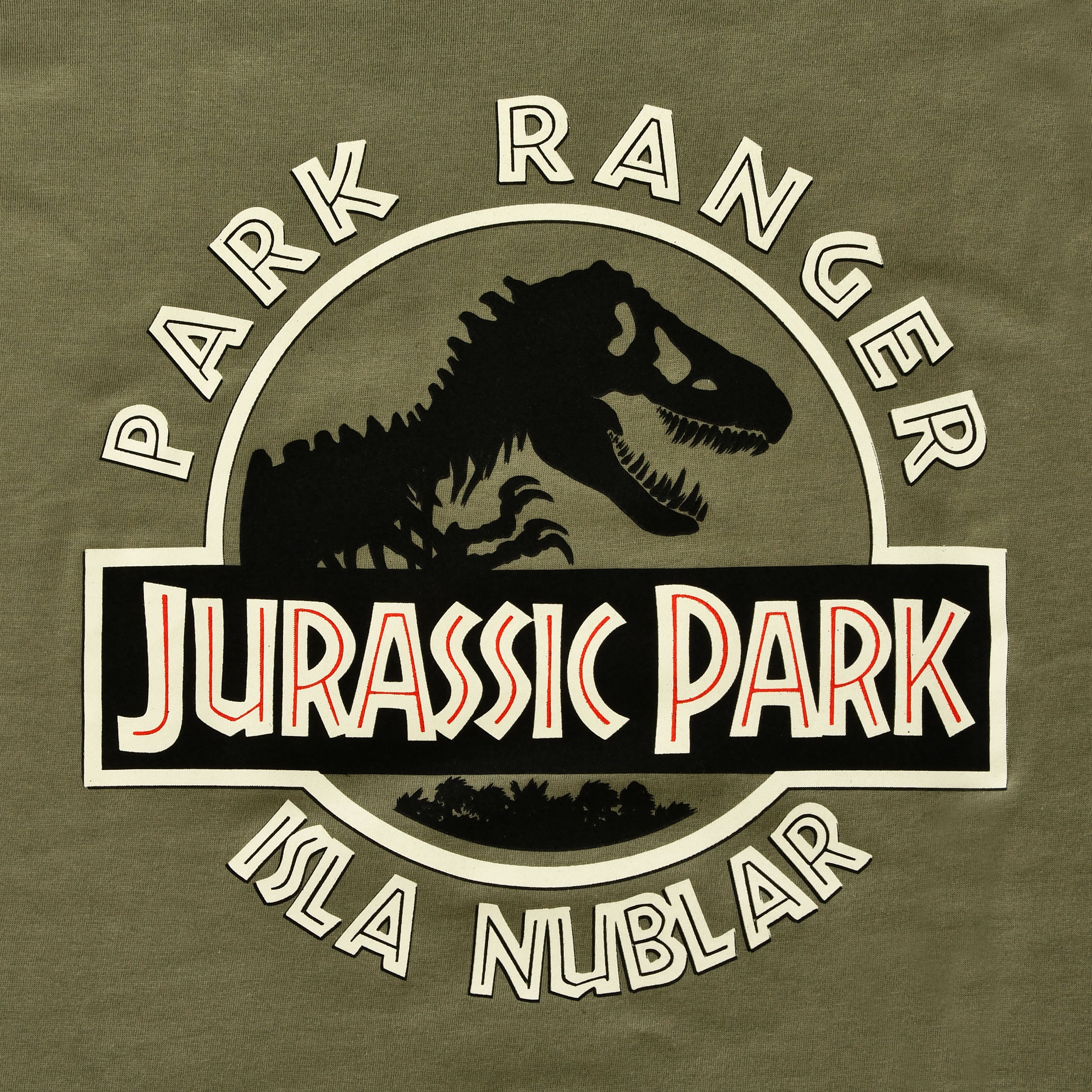 Immagine del prodotto T-shirt Park Ranger Verde - Jurassic Park