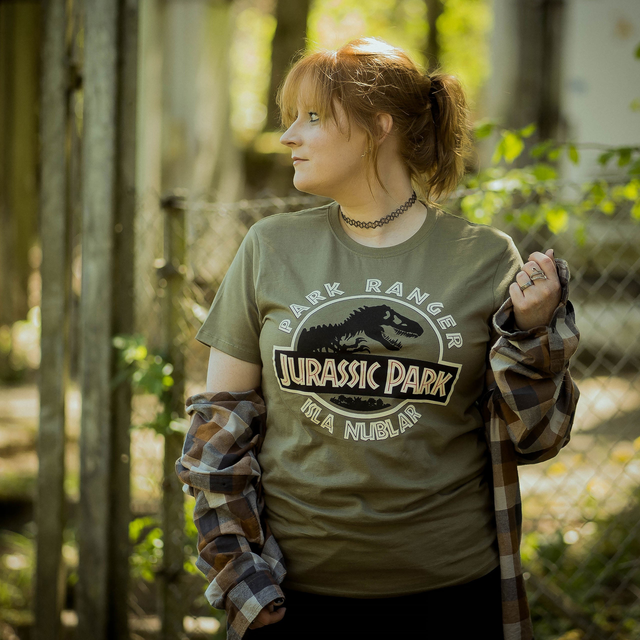Immagine del prodotto T-shirt Park Ranger Verde - Jurassic Park