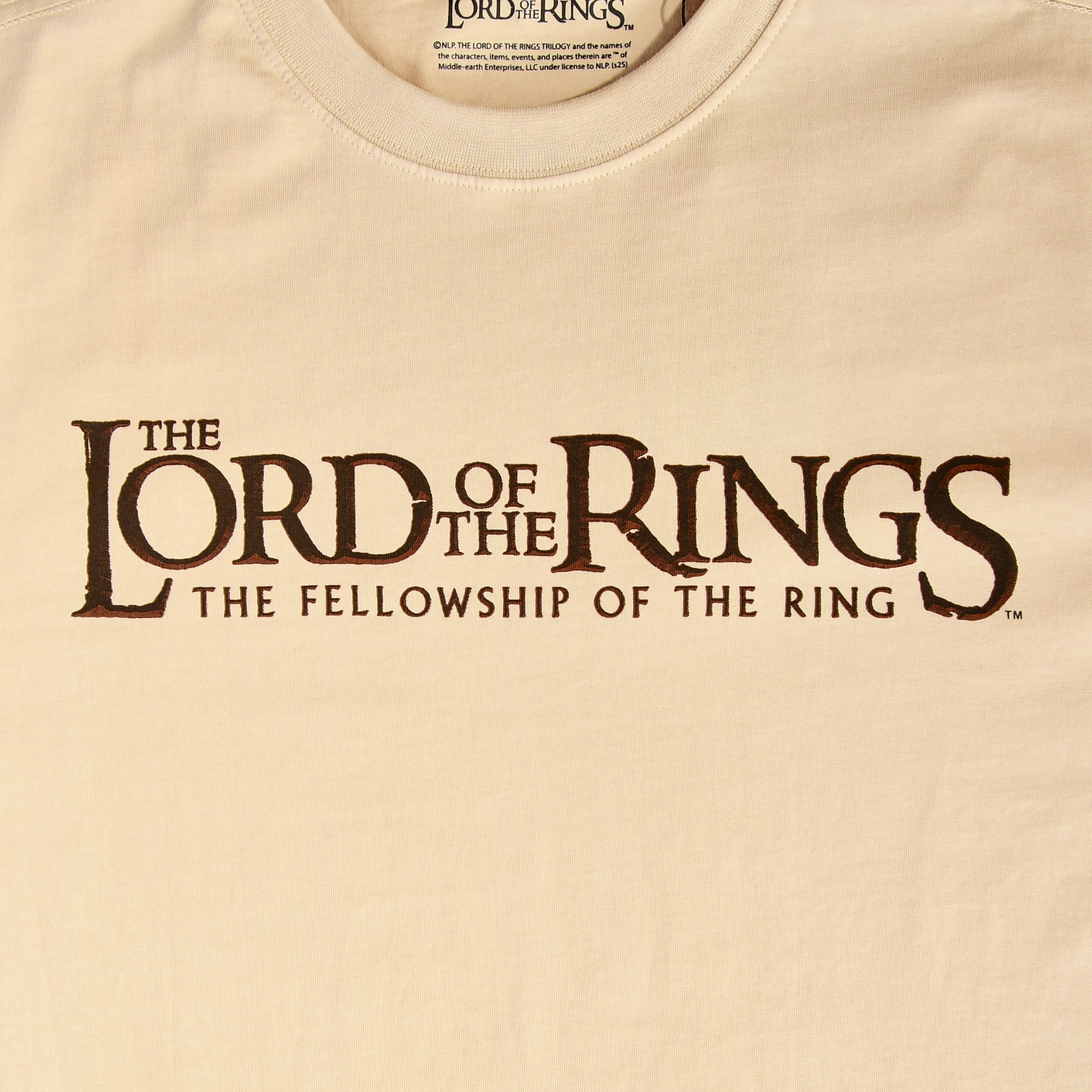 Product image The Lord of the Rings - Fellowship Rohan and Gondor Oversize T-Shirt beige
