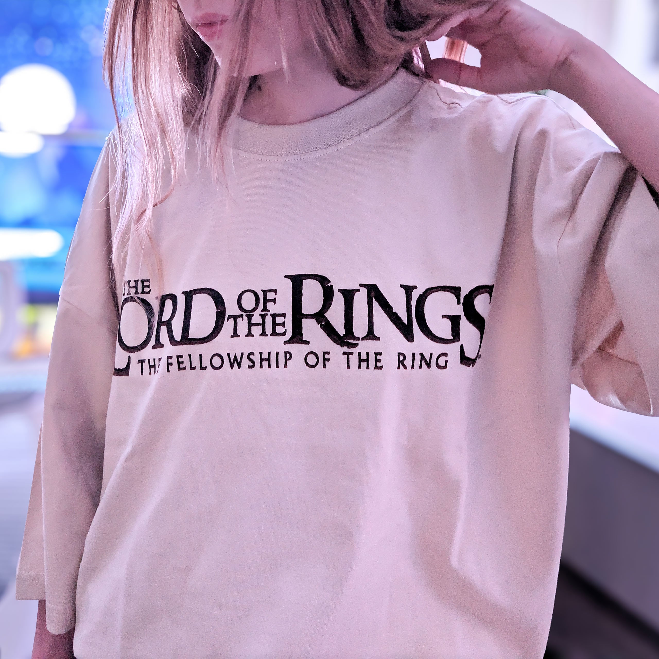 Immagine del prodotto Il Signore degli Anelli - Maglietta oversize beige Rohan e Gondor