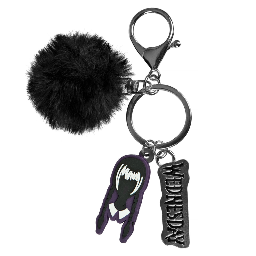 Immagine del prodotto Wednesday - Portachiavi con pompon