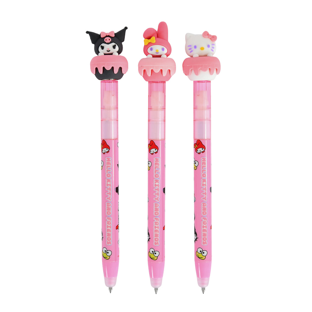 Immagine del prodotto Sanrio - Hello Kitty and Friends penne a sfera cancellabili, set da 3