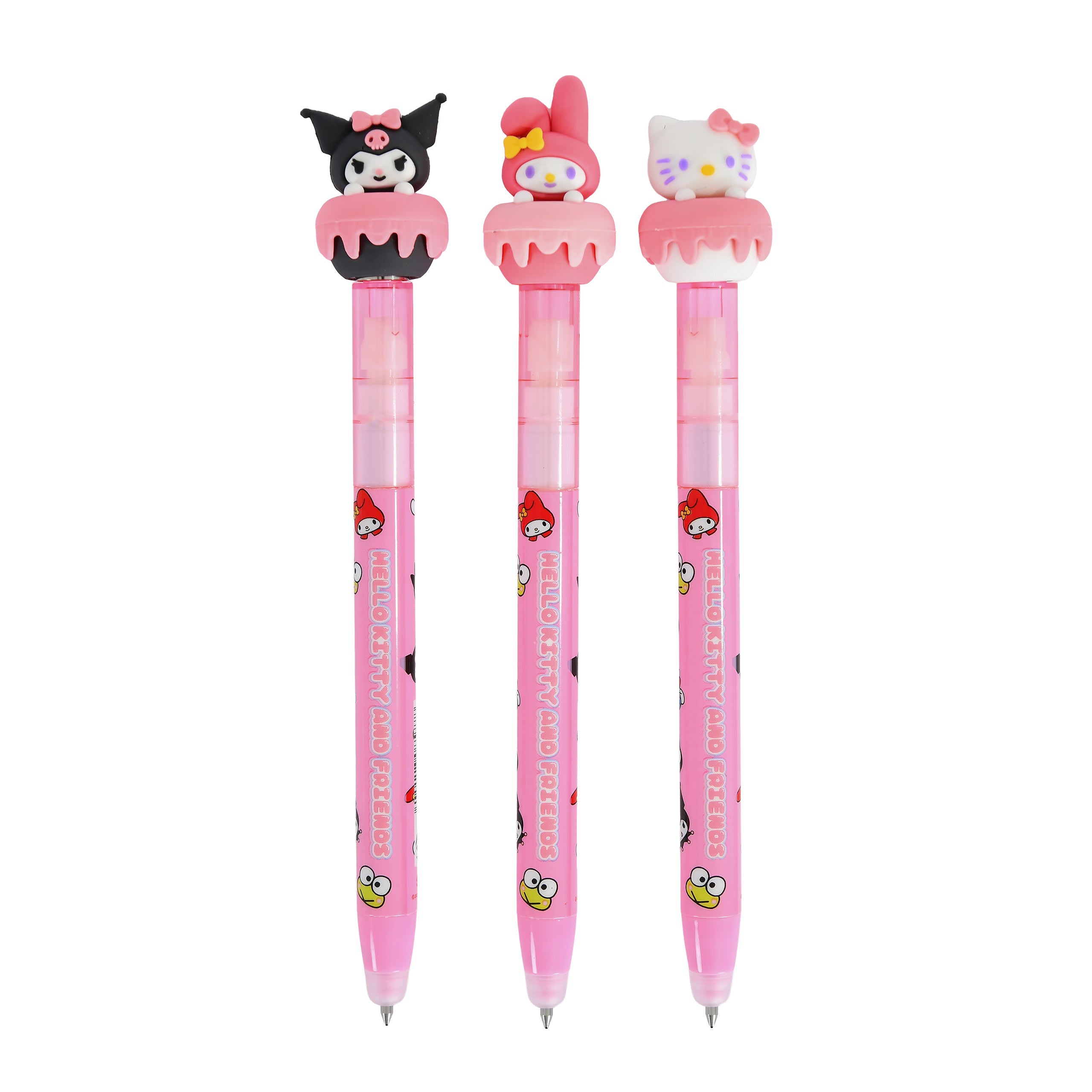 Immagine del prodotto Sanrio - Hello Kitty and Friends penne a sfera cancellabili, set da 3