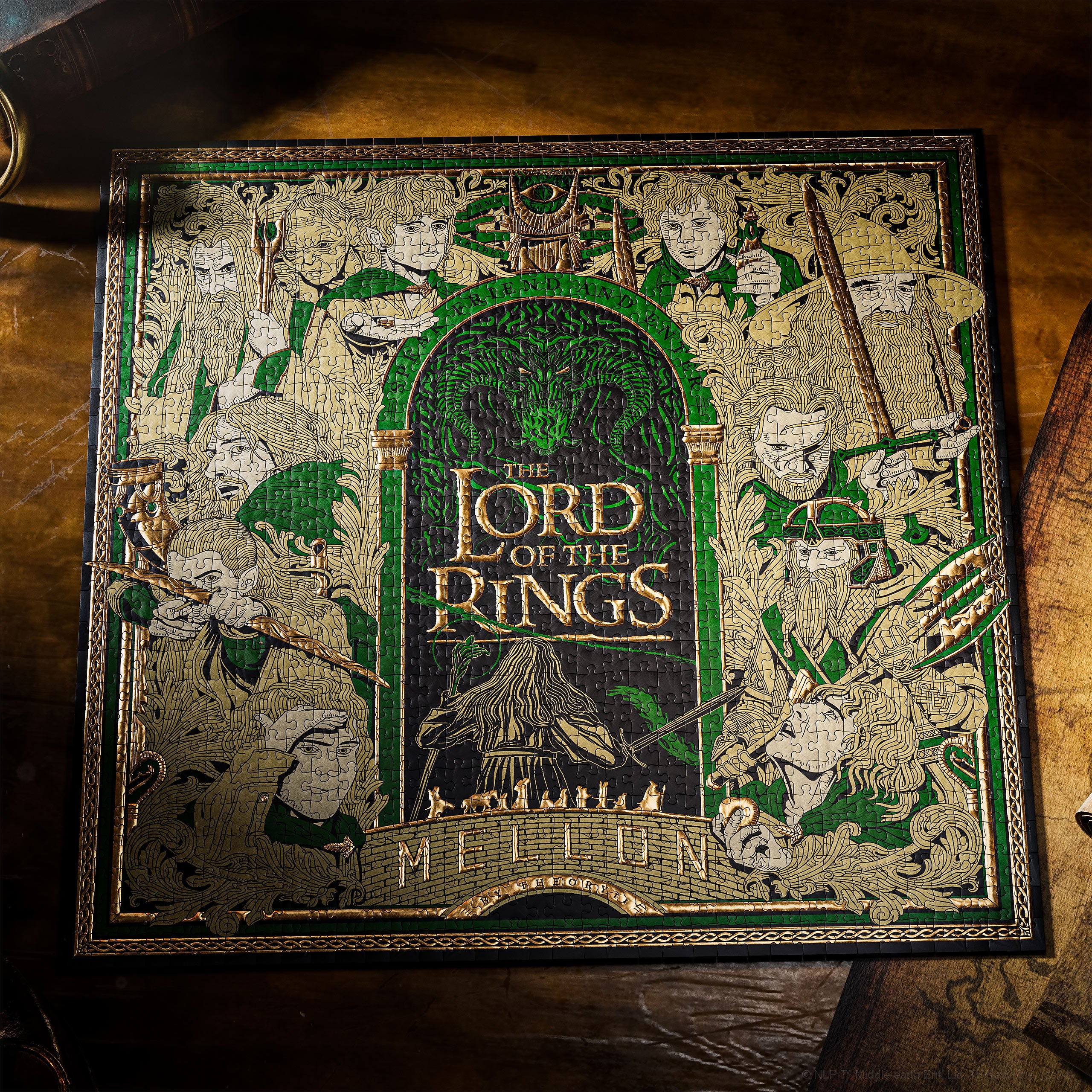 Immagine del prodotto Il Signore degli Anelli - Porta per la Terra di Mezzo Puzzle Premium