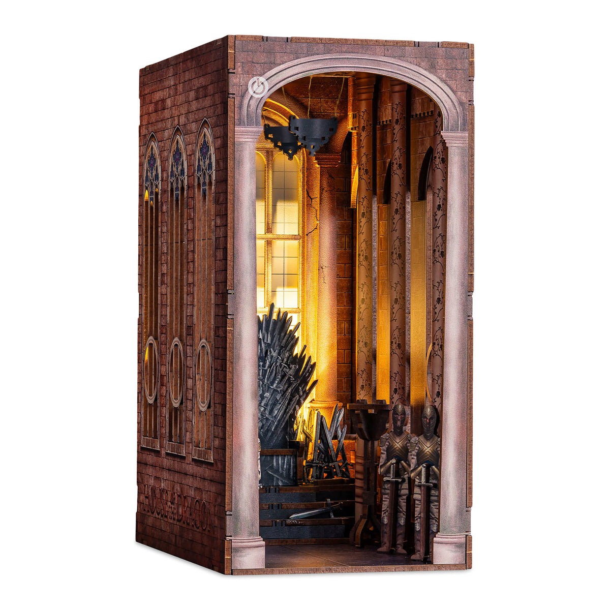 Immagine del prodotto Game of Thrones - Trono di Ferro Book Nook Kit Modello in Legno
