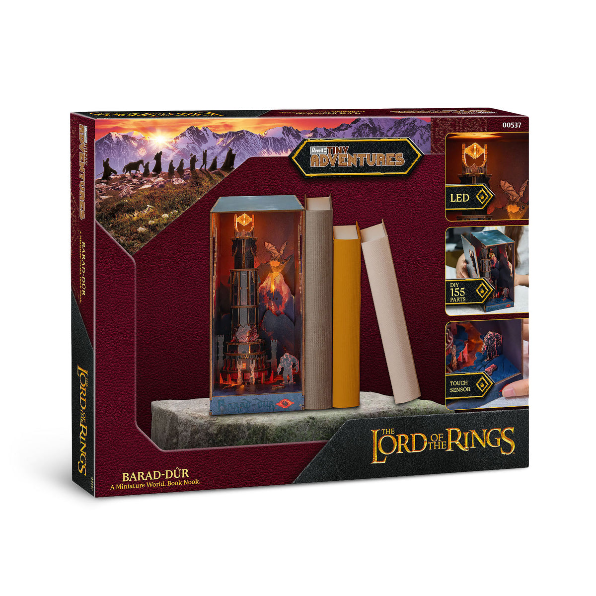 Immagine del prodotto Il Signore degli Anelli - Barad-dûr Book Nook kit modello in legno