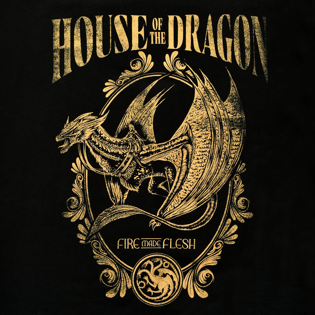 Immagine del prodotto House of the Dragon - T-shirt nero Fire Made Flesh