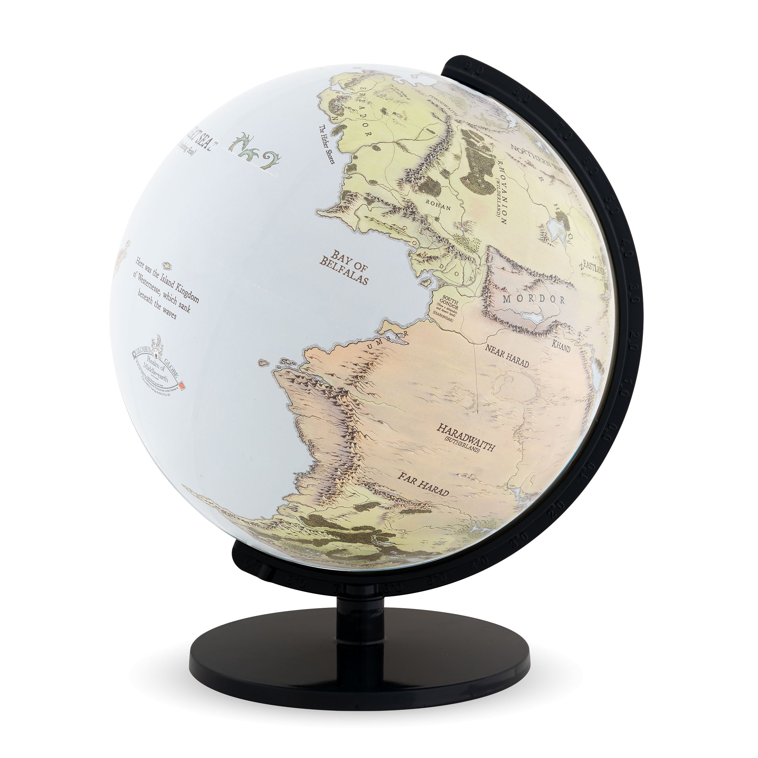 Immagine del prodotto Il Signore degli Anelli - Globo Terra di Mezzo Terra con luce 26cm