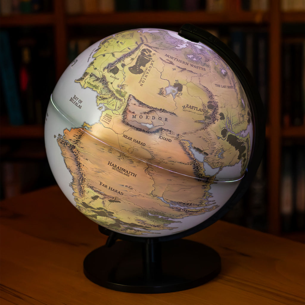 Immagine del prodotto Il Signore degli Anelli - Globo Terra di Mezzo Terra con luce 26cm