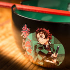 Product image Demon Slayer - Tanjiro ramen bowl with chopsticks