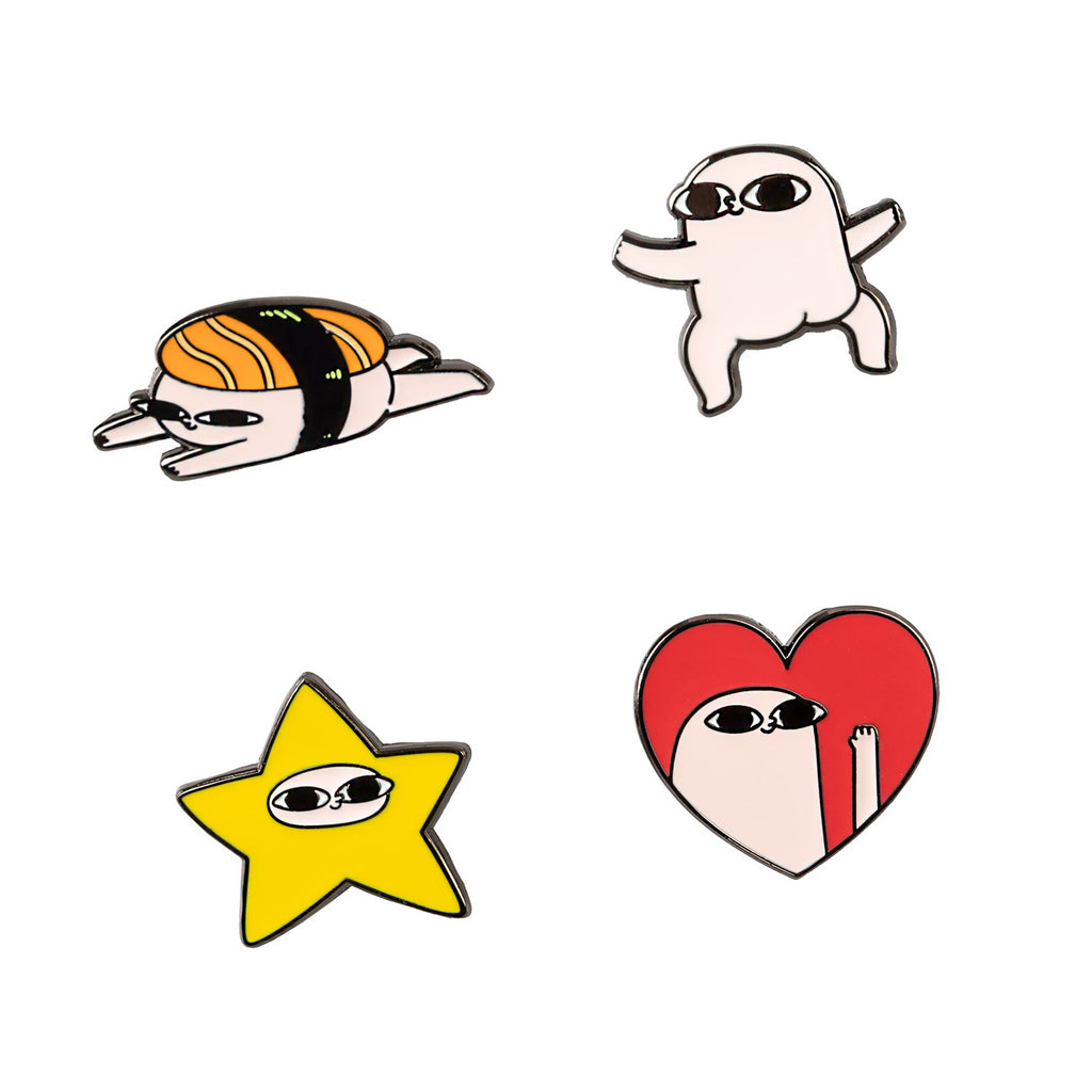 Immagine del prodotto Ketnipz - Set di 4 spille