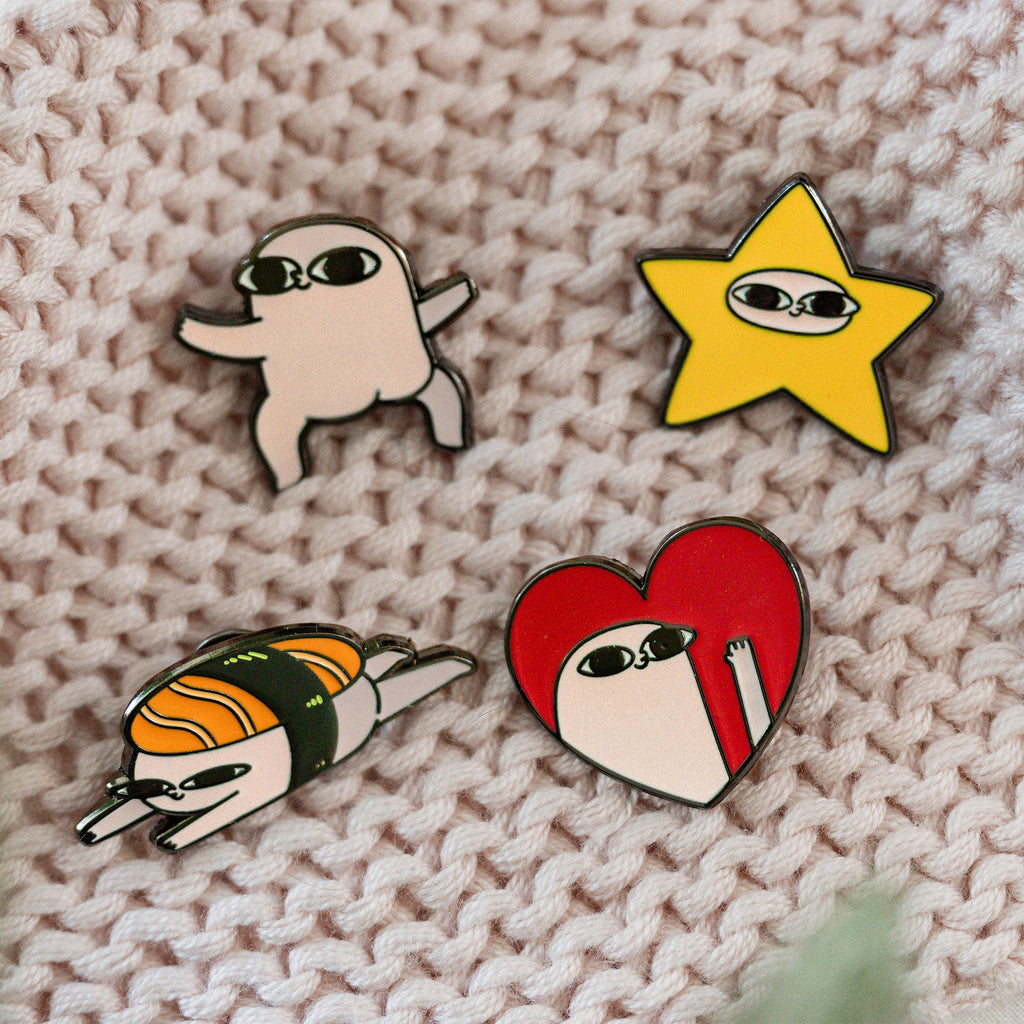 Immagine del prodotto Ketnipz - Set di 4 spille