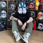 Immagine del prodotto Star Wars – Replica casco Clone Trooper 501st Legion con effetti sonori