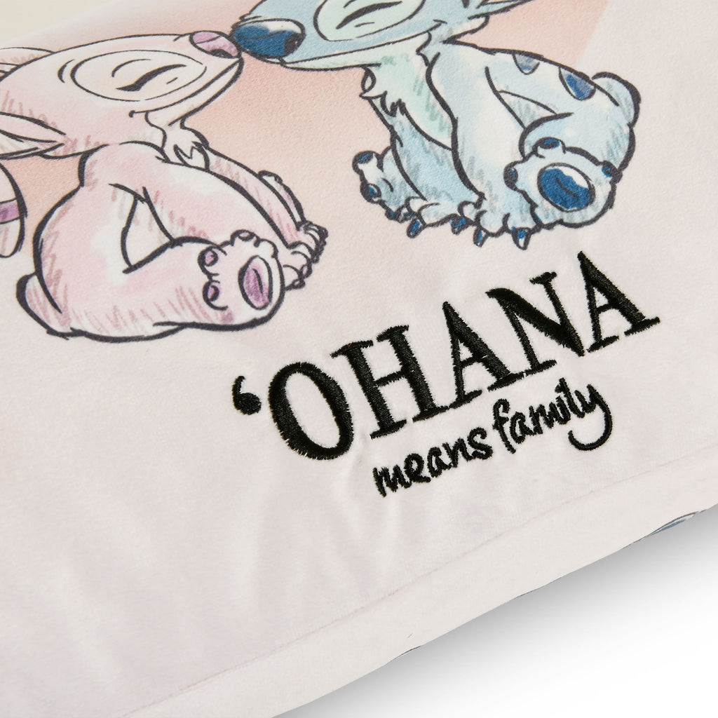 Product image Stitch and Angel Ohana Means Family - Pillow