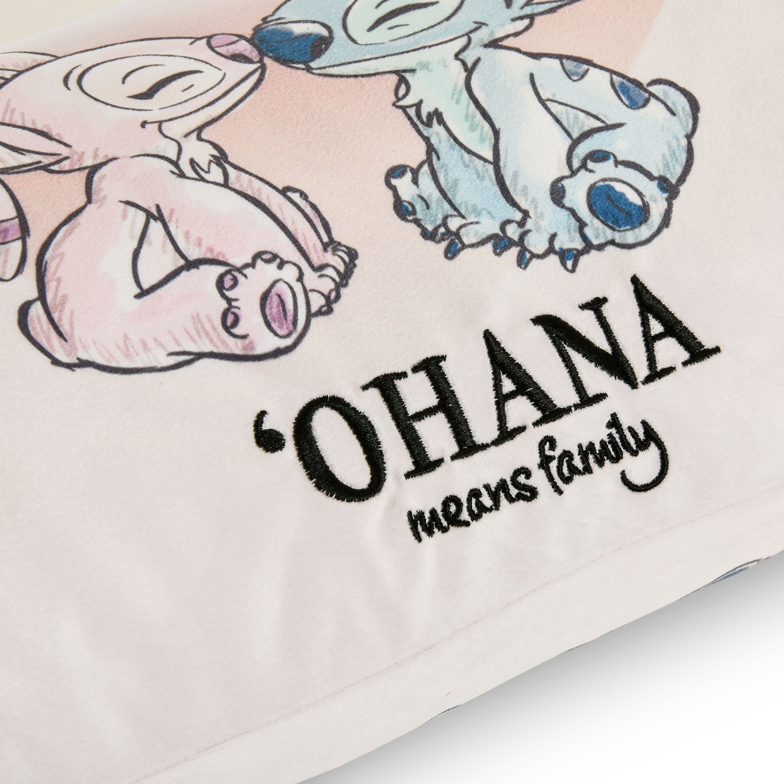 Product image Stitch and Angel Ohana Means Family - Pillow