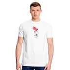 Immagine del prodotto T-shirt Turbo Granny per fan di Dandadan bianca