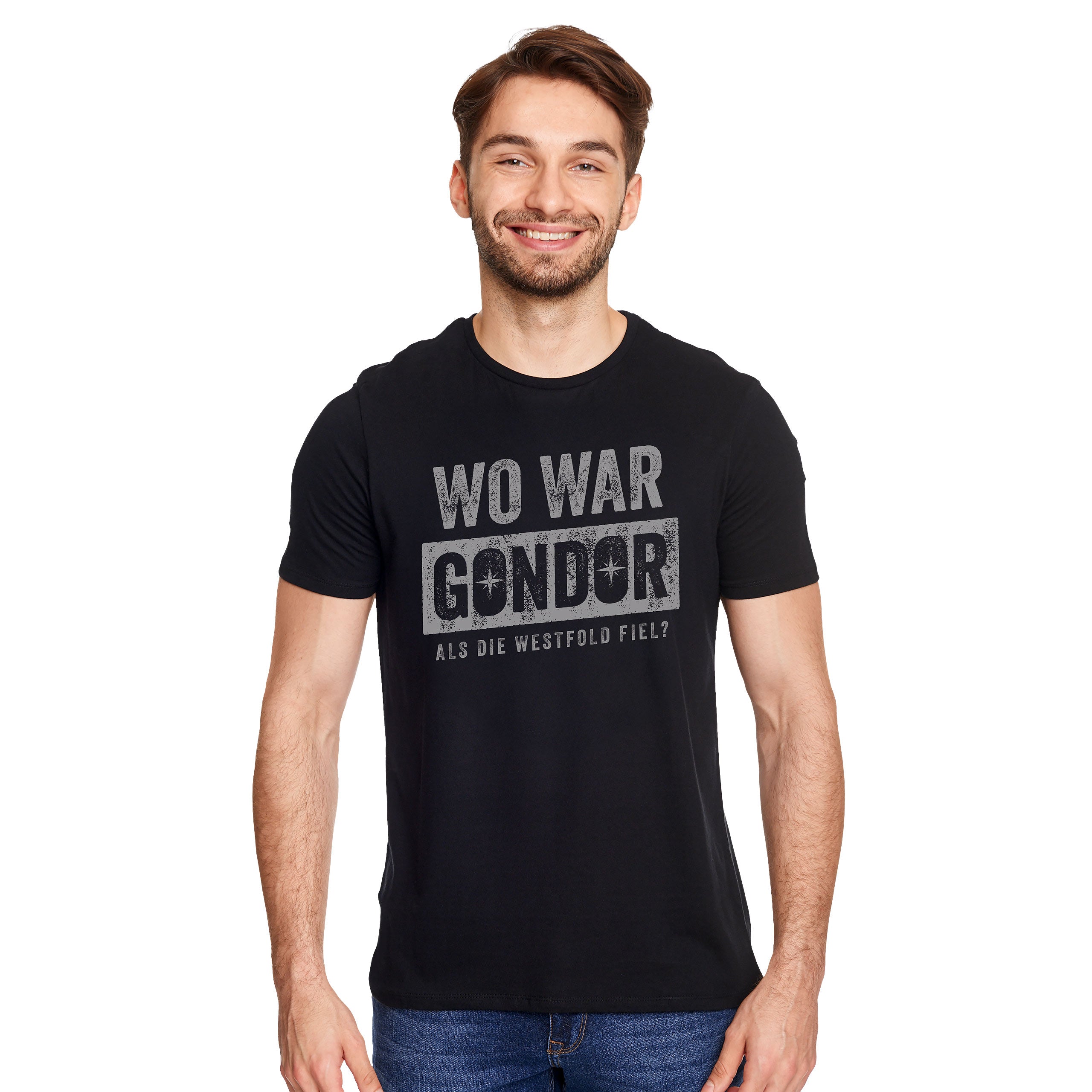 Product image Where Was T-Shirt for The Lord of the Rings Fans Black