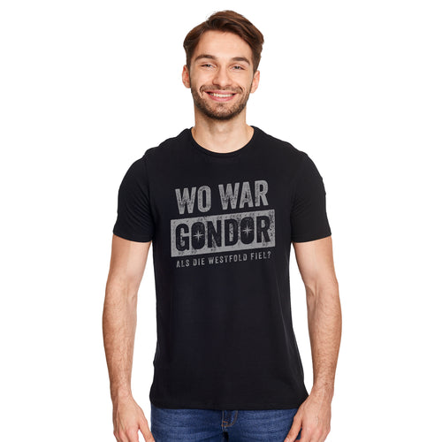 Immagine del prodotto Dov'era T-shirt per fan de Il Signore degli Anelli nera