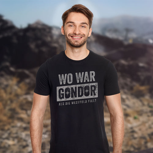 Immagine del prodotto Dov'era T-shirt per fan de Il Signore degli Anelli nera
