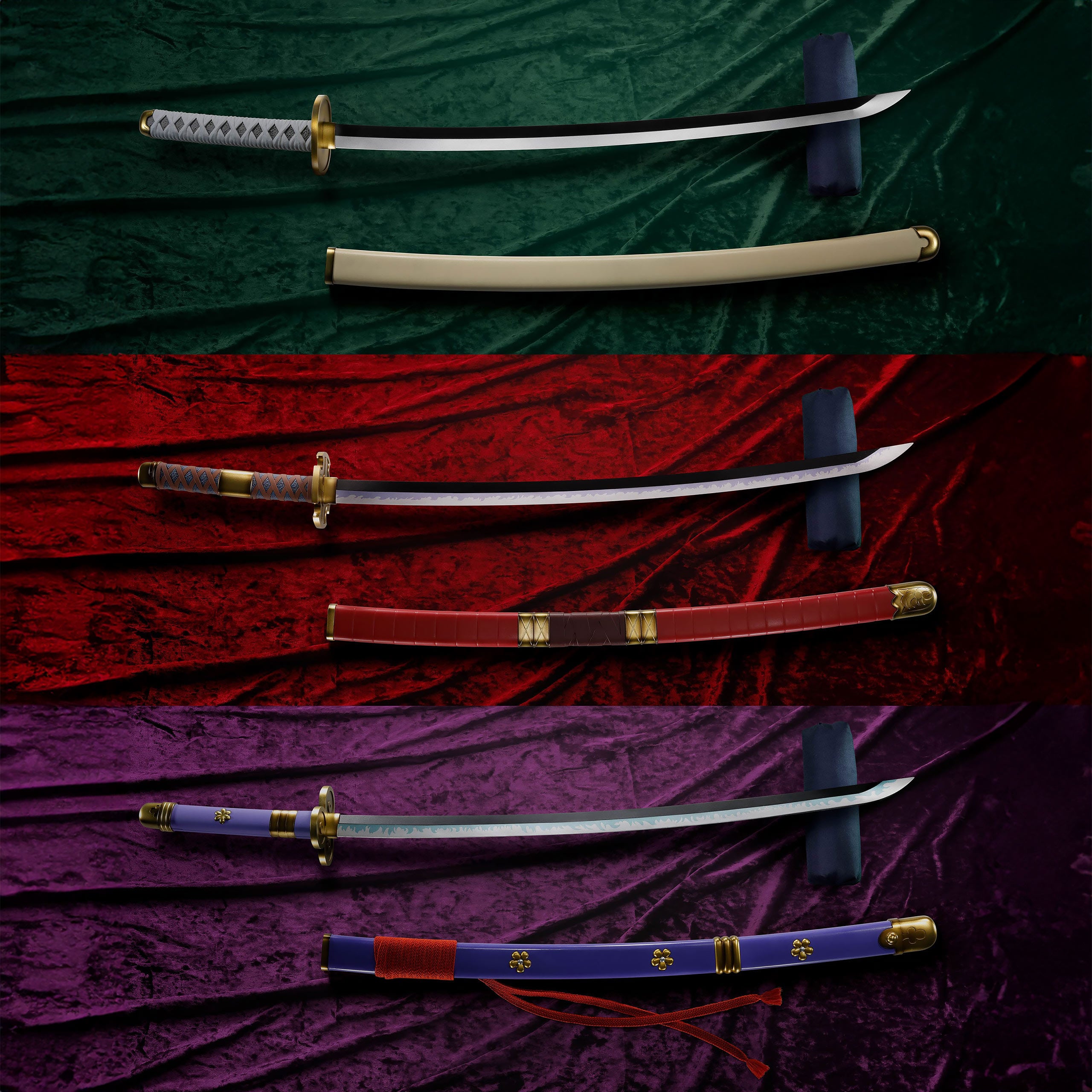 Immagine del prodotto One Piece - Repliche spade di Roronoa Zoro set da 3