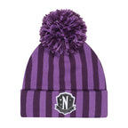 Immagine del prodotto Wednesday - Berretto con pompon logo Nevermore