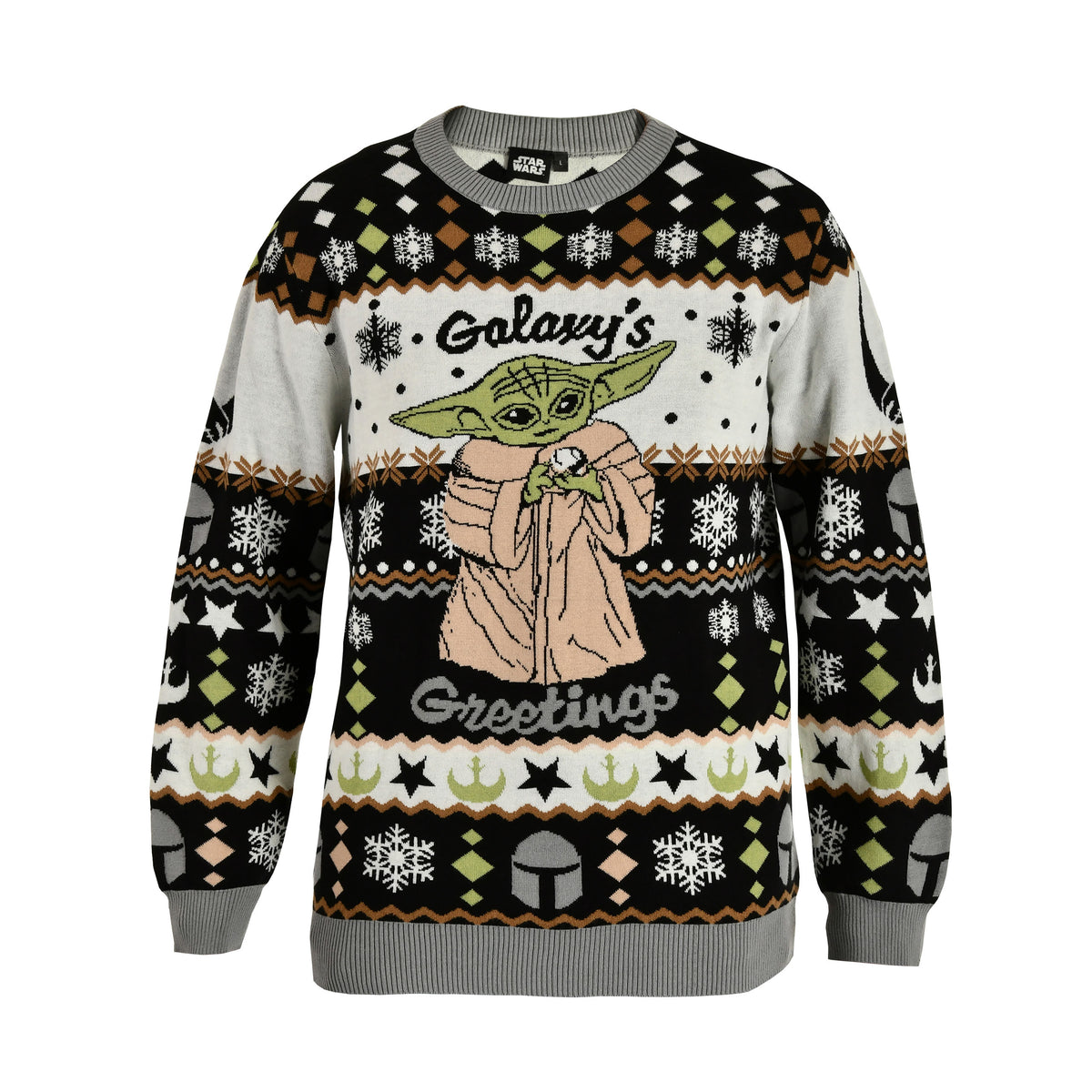 Immagine del prodotto Grogu Galaxy's Greetings maglione lavorato a maglia - Star Wars The Mandalorian